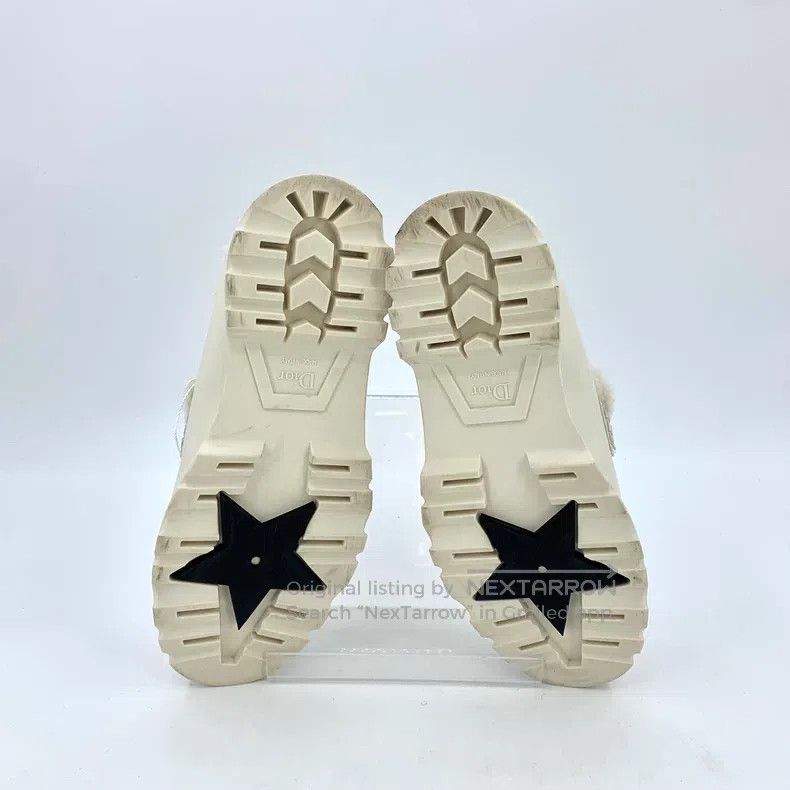Dior Dior Beige leather round toe casual single shoes loafers Size US 6.5 / IT 36.5 - 5 Thumbnail