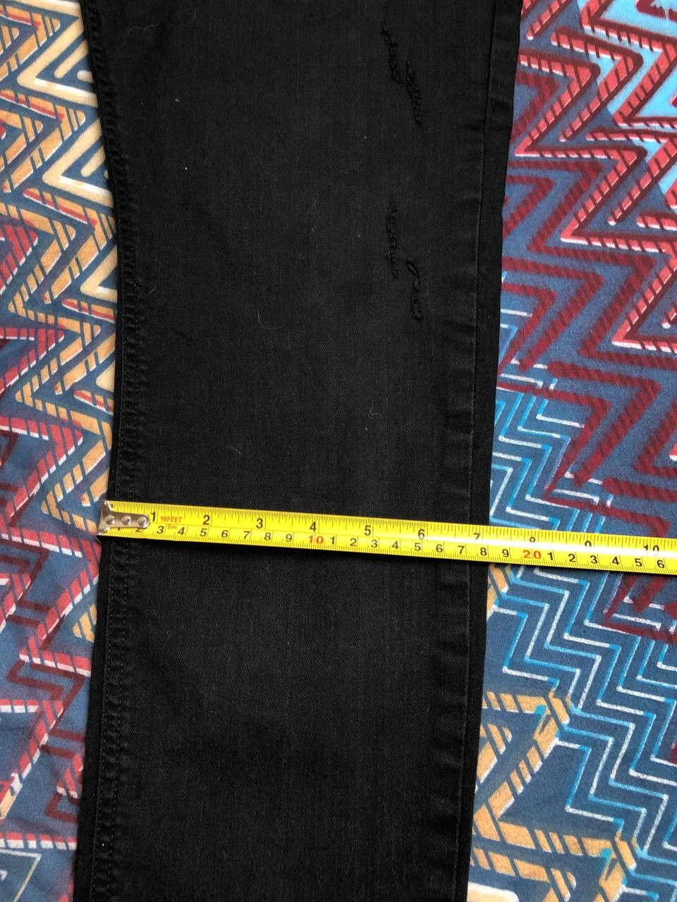 Diesel × Vintage Vintage Y2K Diesel Washed Distressed Denim Jeans Slim Size US 33 - 7 Thumbnail