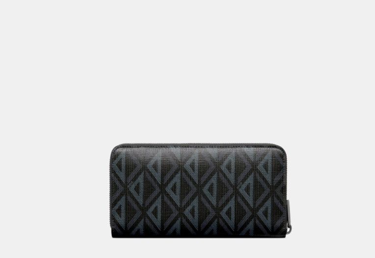 Dior o1w1db10325 2ESBC Size: OS / Zipped Long Wallet in Black Size ONE SIZE - 4 Thumbnail