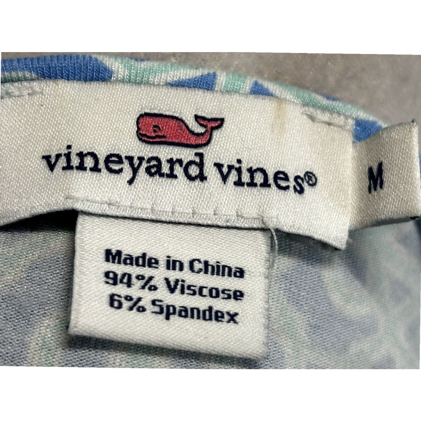 Vineyard Vines Vineyard Vines Dress Womens Medium GUC Knee Length Jersey Short Sleeve Faux Wrap Size M / US 6-8 / IT 42-44 - 7 Thumbnail