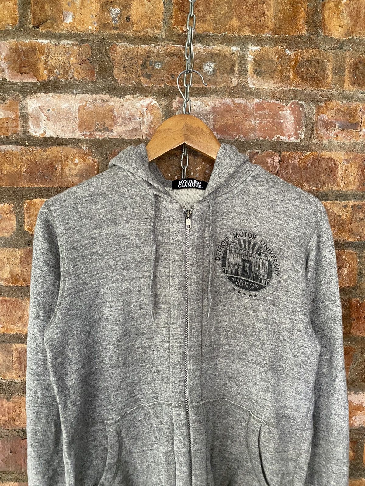 Hysteric Glamour Detroit Motor University Search and Destroy Hoodie Size US S / EU 44-46 / 1 - 3 Thumbnail