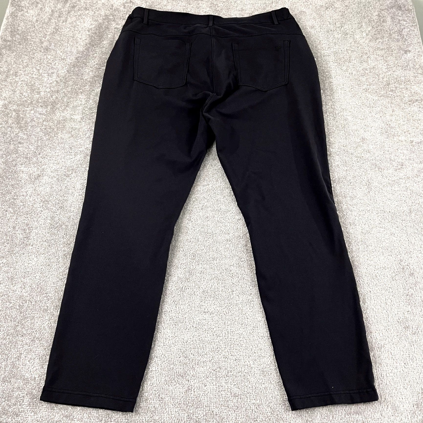 Vintage PUBLIC REC Pants Mens 40 x 30.5 Black Performance Golf 5-Pocket Stretch Travel Chino Straight 5-Pocket Mens Black Modern Outdoor Size US 40 / EU 56 - 6 Thumbnail