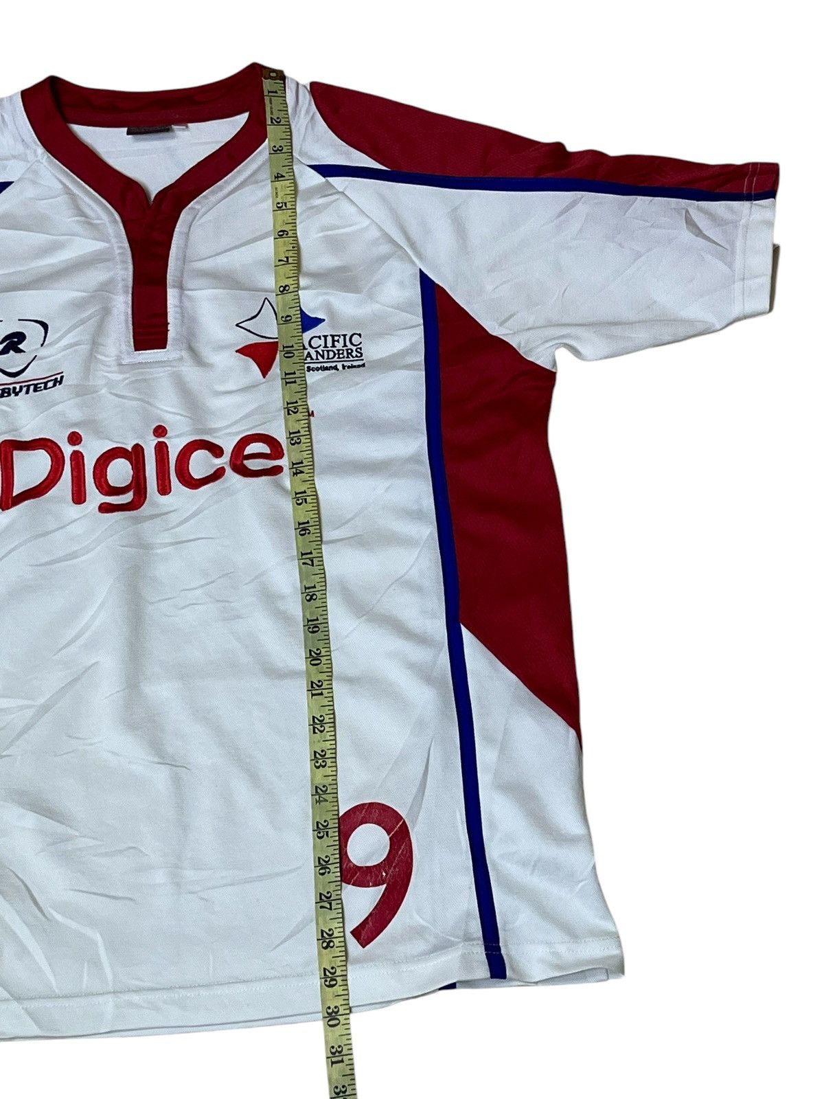 Canterbury of New Zealand VINTAGE Y2K PACIFIC ISLANDERS RUGBY UNION 2006 #9 JERSEY Size US XL / EU 56 / 4 - 13 Thumbnail