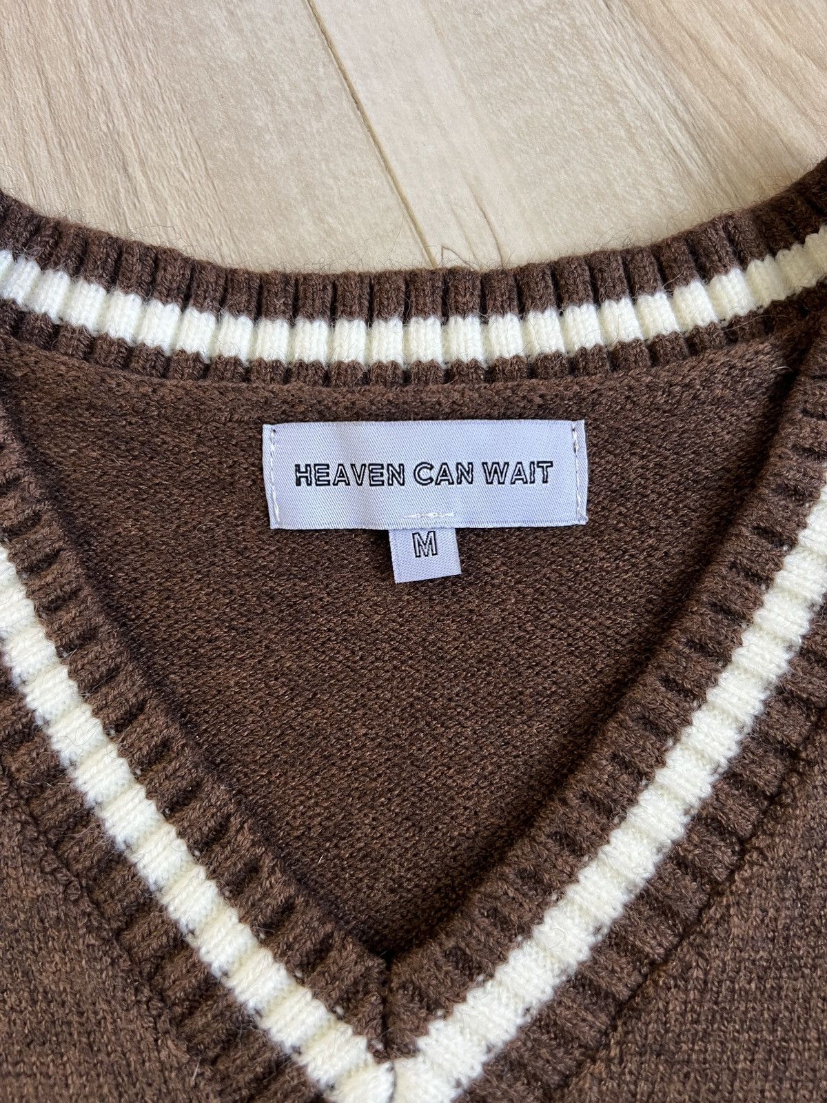 Other HCW Heaven Can Wait Brown Skyfall Sweater Vest Size US M / EU 48-50 / 2 - 3 Thumbnail