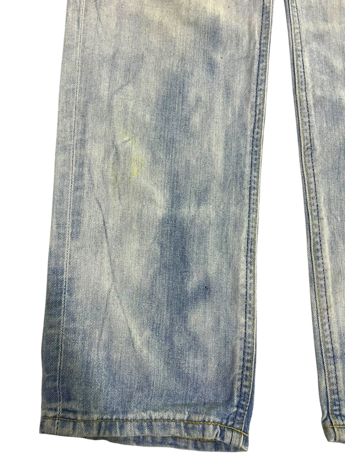 If Six Was Nine VINTAGE LADY LEE RIDERS LIGHT BLUE WASHED DENIM Size 33" - 4 Thumbnail