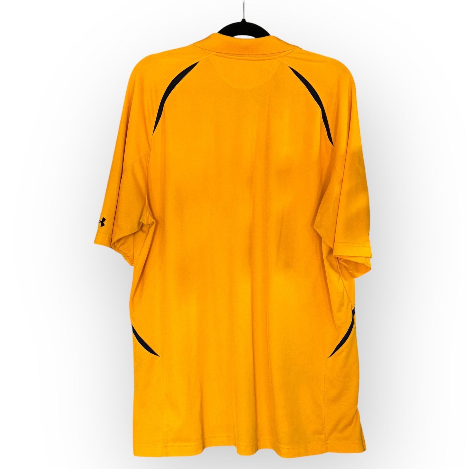 Under Armour Missouri Tigers Men Gold Under Armour Loose Fit Polo | Sz XL Size US XL / EU 56 / 4 - 3 Thumbnail