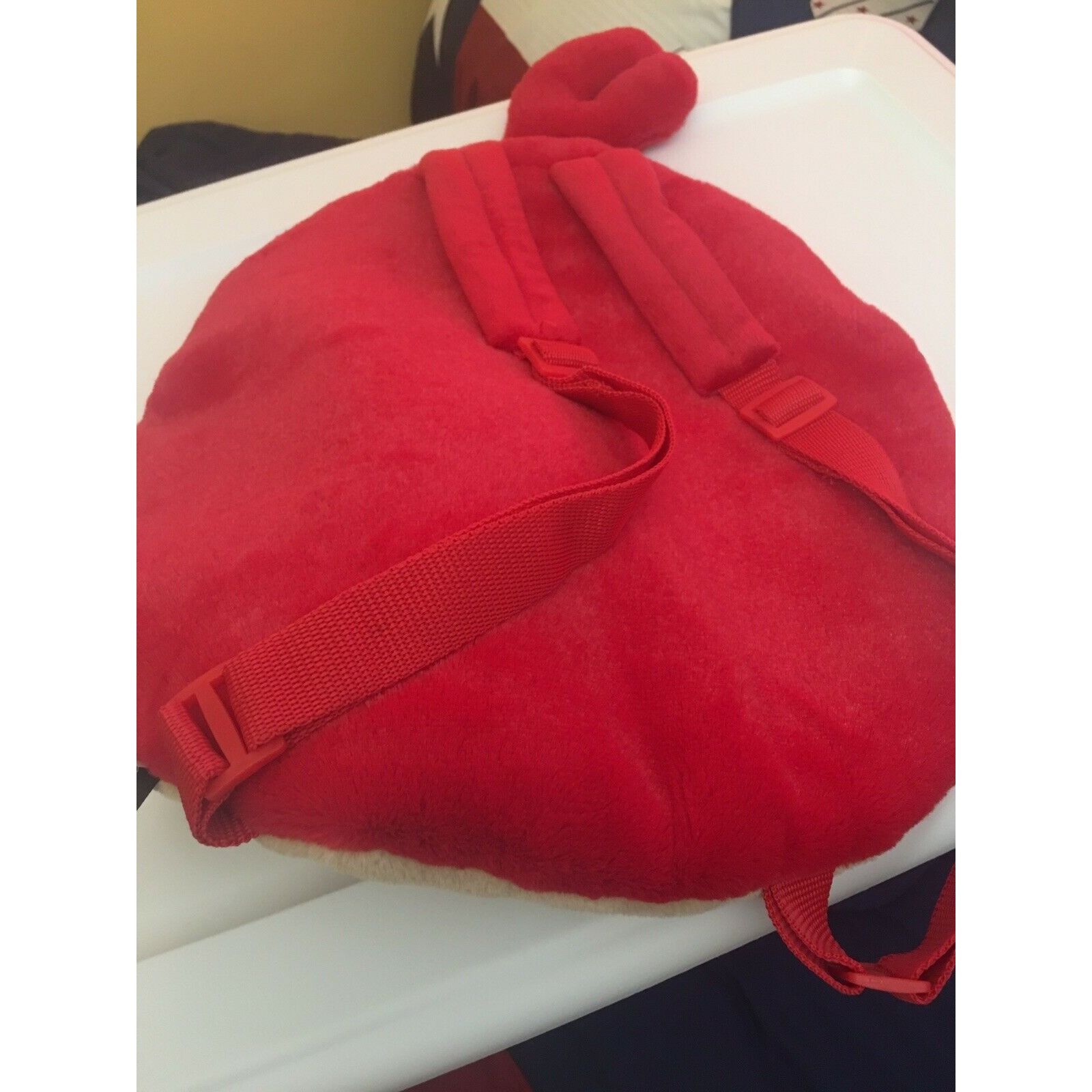 Other Angry Birds RED PLUSH BACKPACK 14" For Kids Size ONE SIZE - 4 Thumbnail