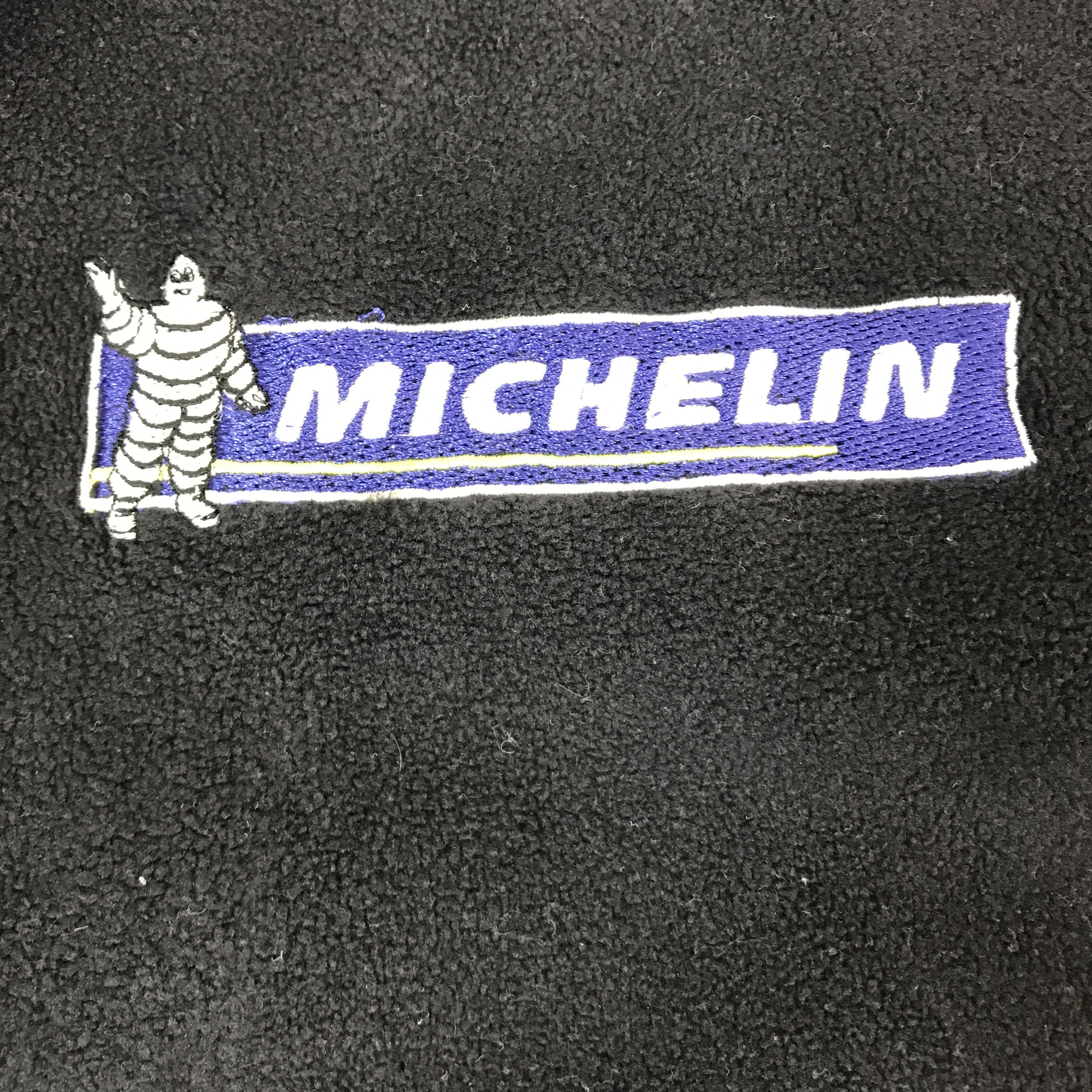 Japanese Brand MICHELIN FLEECE TYRE BRAND JACKET Size US L / EU 52-54 / 3 - 10 Thumbnail