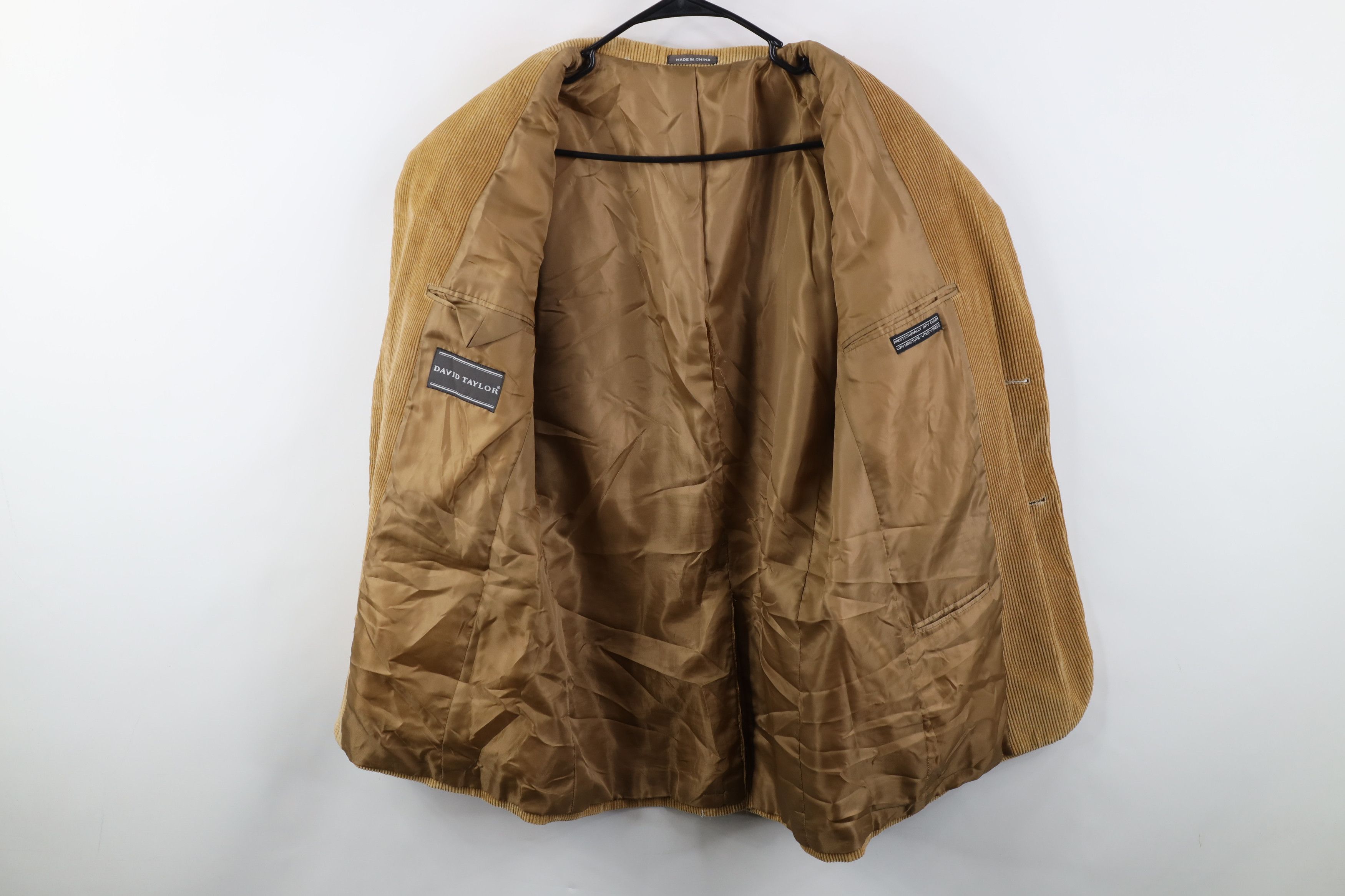 Vintage Vintage 90s Streetwear Corduroy Suit Coat Blazer Jacket Size US L / EU 52-54 / 3 - 10 Thumbnail