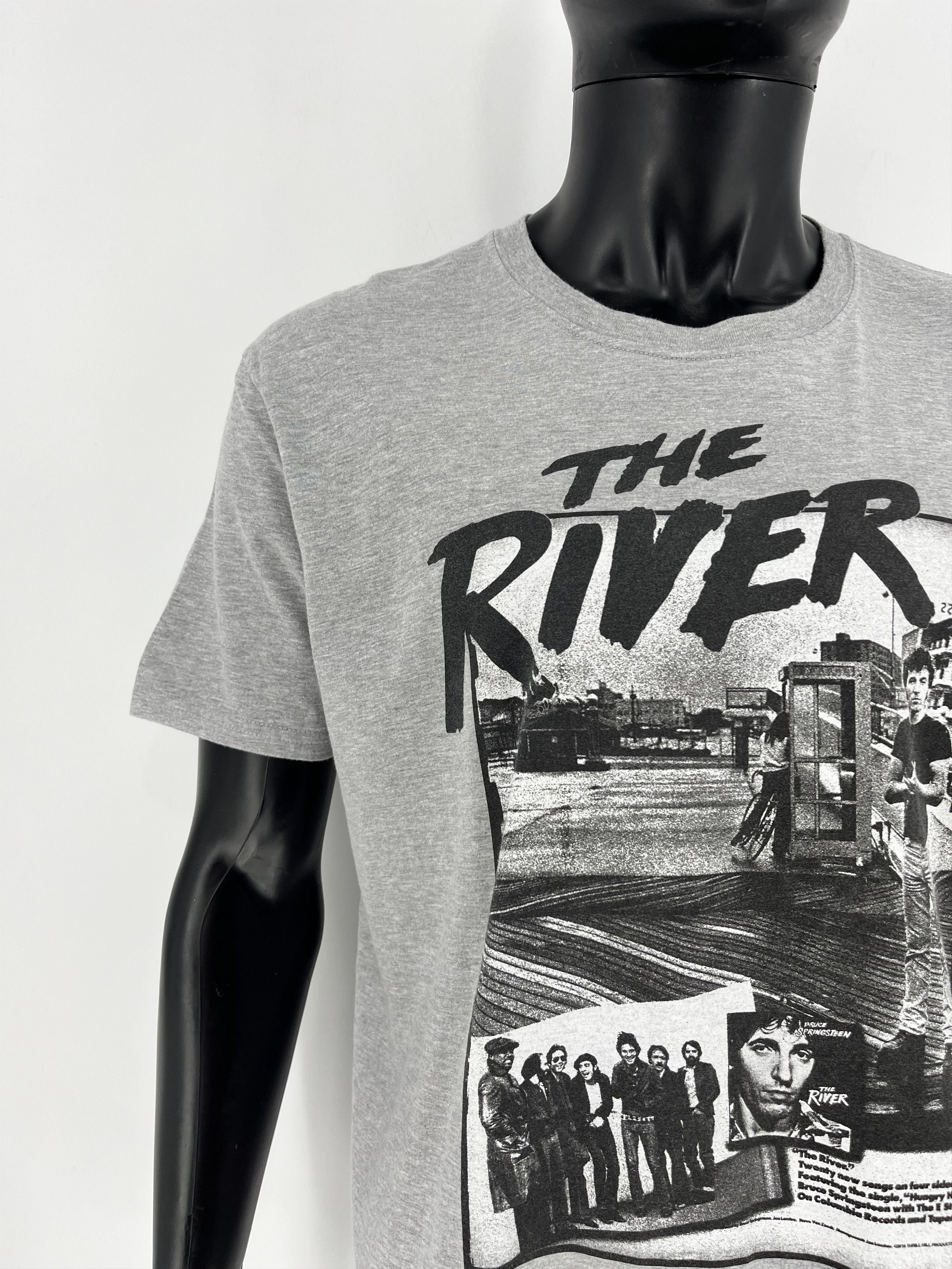 Band Tees × Vintage Bruce Springsteen The River Shirt Small Double Sided USA Size US L / EU 52-54 / 3 - 6 Thumbnail