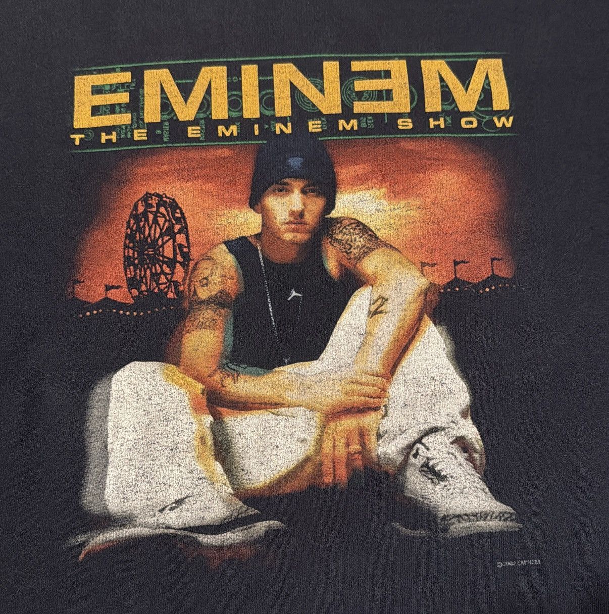 Eminem Vintage 2002 Eminem Anger Management Tour T-shirt Medium Size US M / EU 48-50 / 2 - 2 Thumbnail