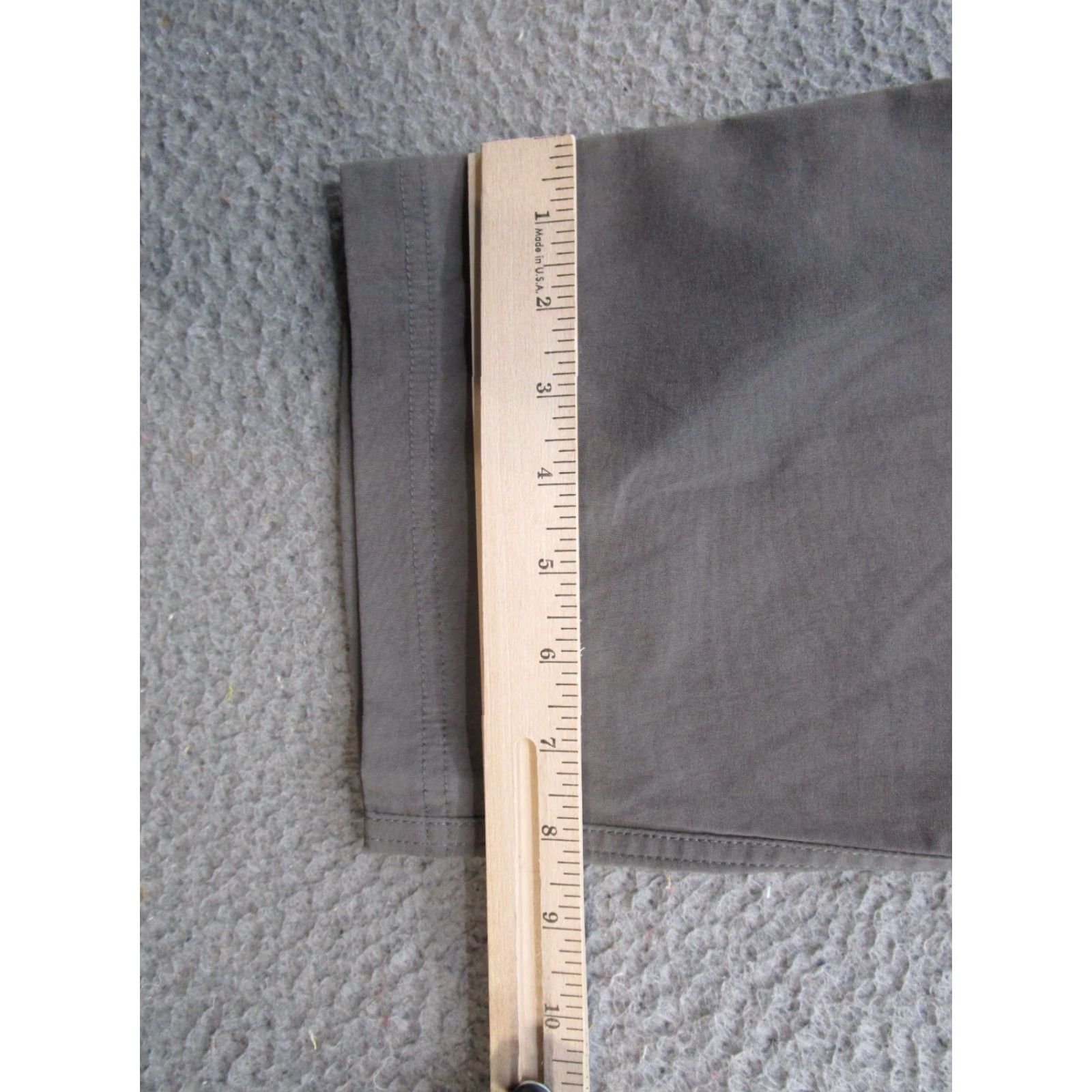 Vintage Guide Series Women's Capri Pants Nylon Gray Hiking Outdoors Drawstring Size 6 Capris Trails Casual Travel Womens Size 28" / US 6 / IT 42 - 7 Thumbnail