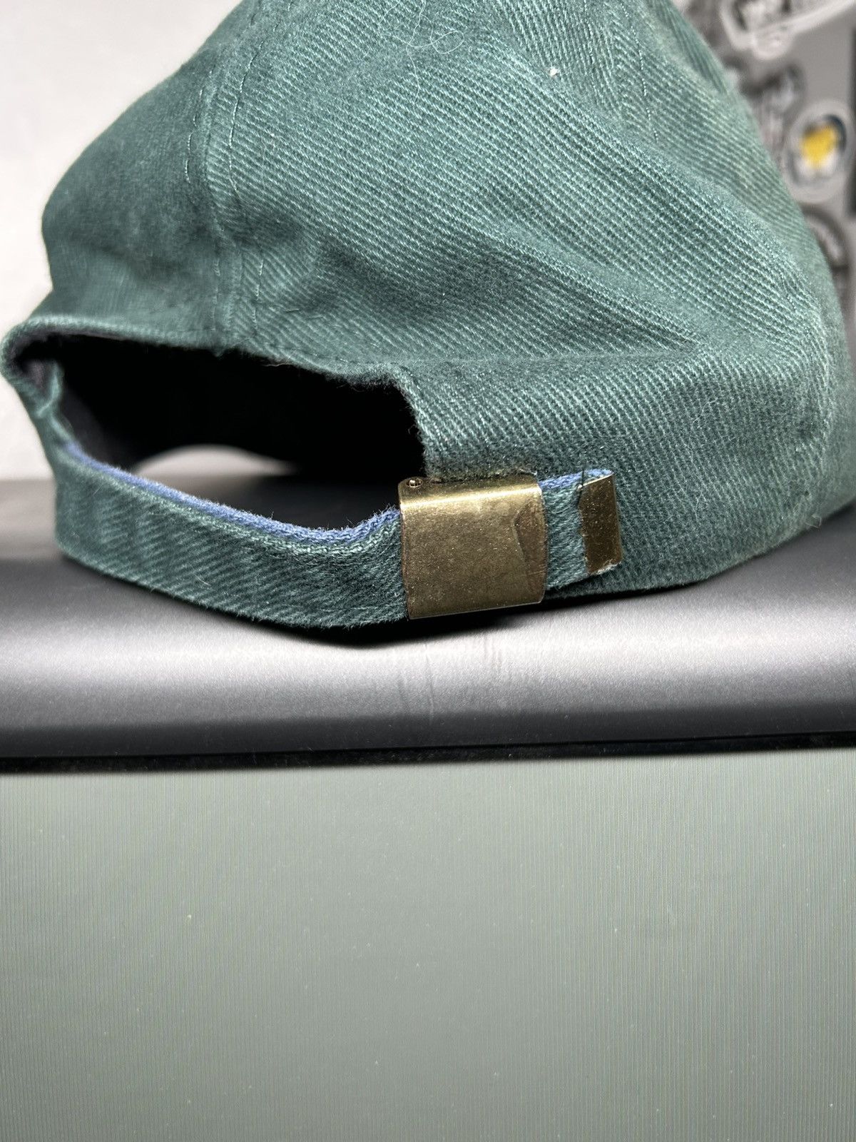 Fubu Vintage FUBU “fb” Ballcap. Cloth Strap w Buckle Size ONE SIZE - 4 Thumbnail