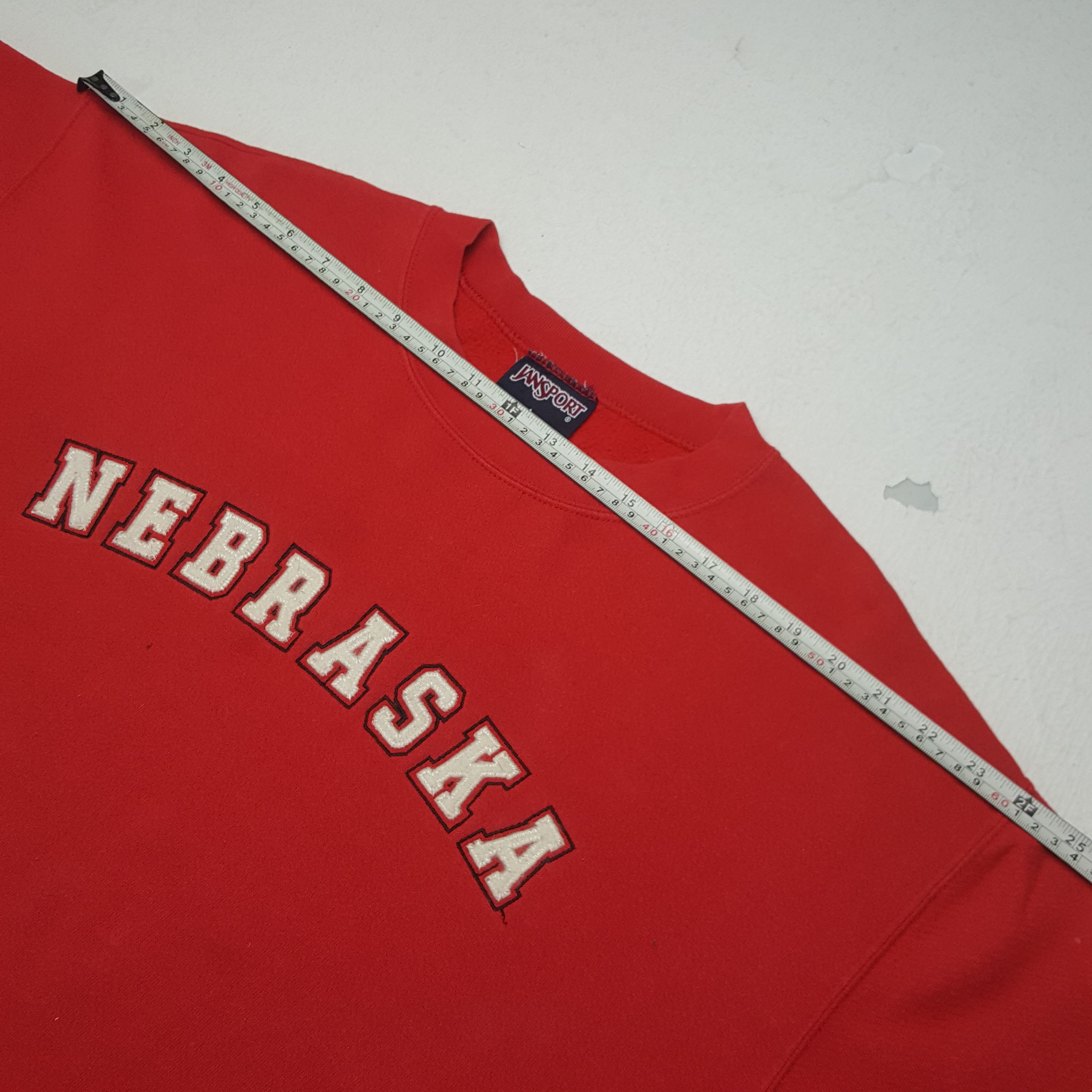 Jansport × Vintage Vintage Nebraska American State Sweatshirt Size US L / EU 52-54 / 3 - 5 Thumbnail