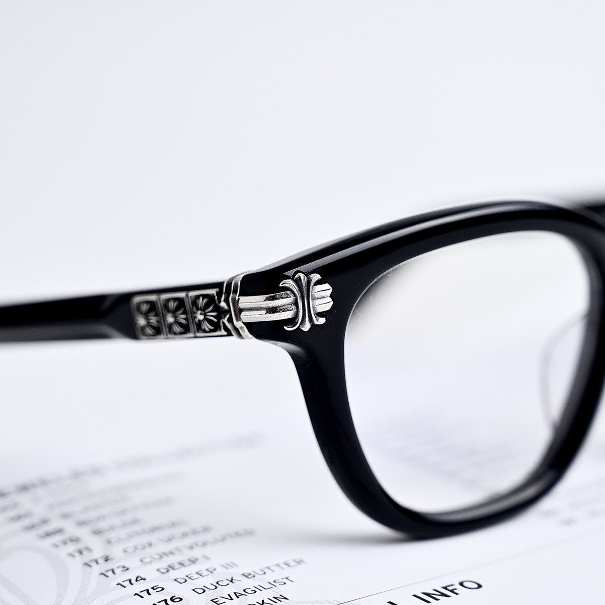 Chrome Hearts CHROME HEARTS SMOKE SHOW GLASSES Size ONE SIZE - 4 Thumbnail