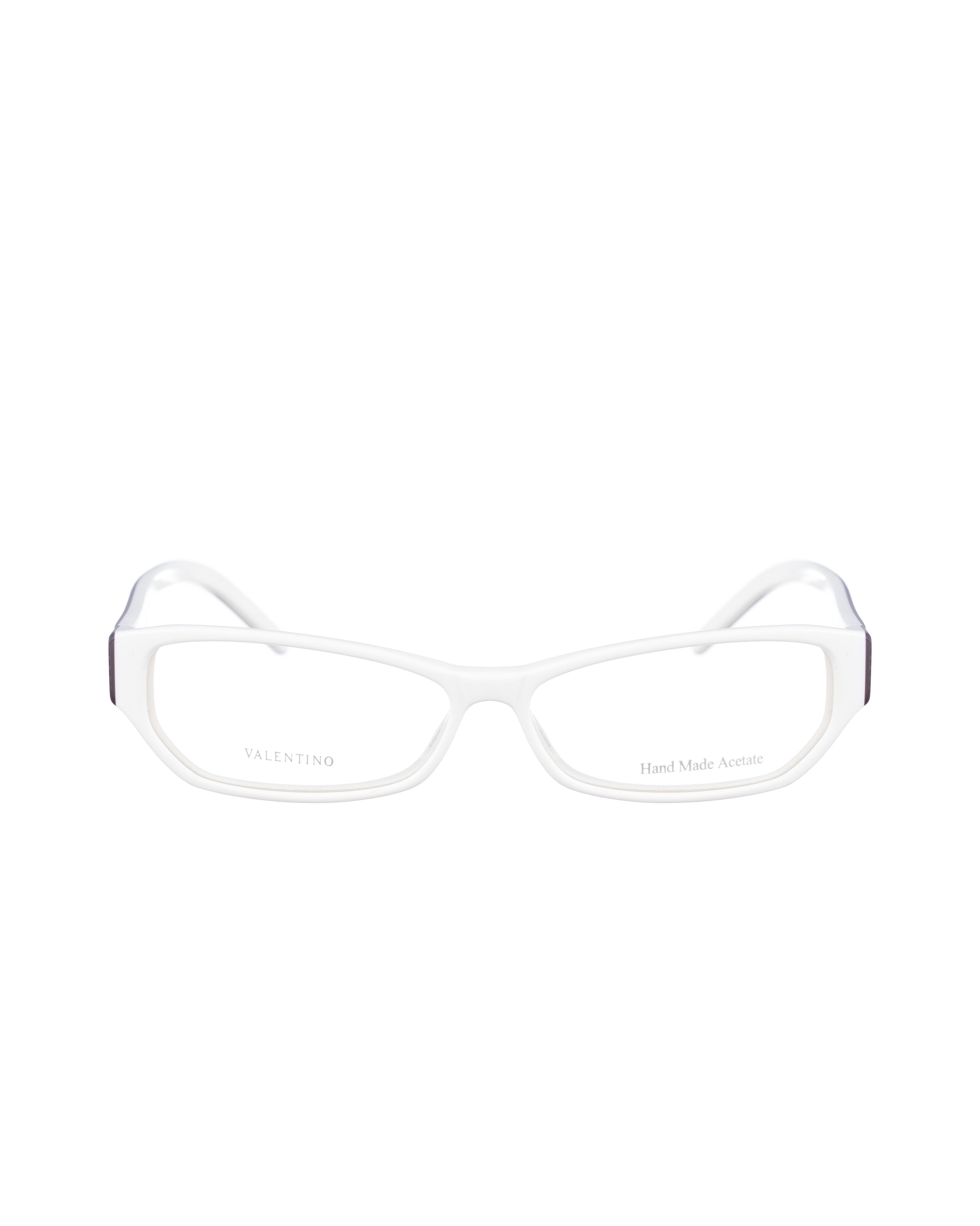 Valentino Valentino 00s White and Brown Glasses with Logo Pattern Size ONE SIZE - 2 Thumbnail