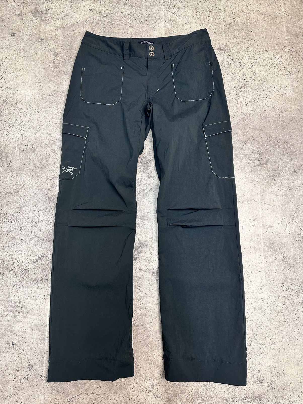 Arc\'teryx tech shell pants cargo outdoor hiking style