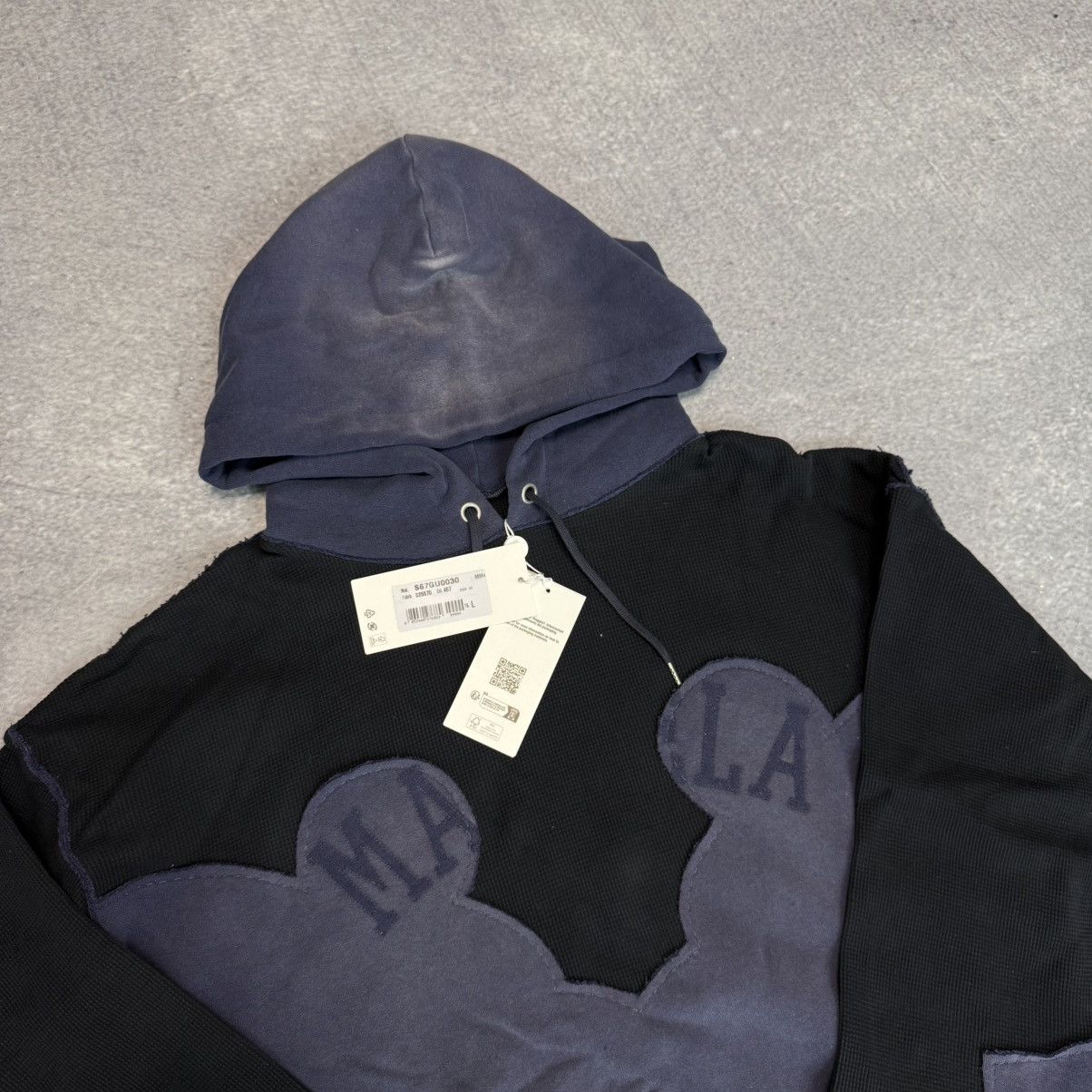 Maison Margiela Maison Margiela Dècortiquè Hoodie Vintage in Blue Size US L / EU 52-54 / 3 - 3 Thumbnail
