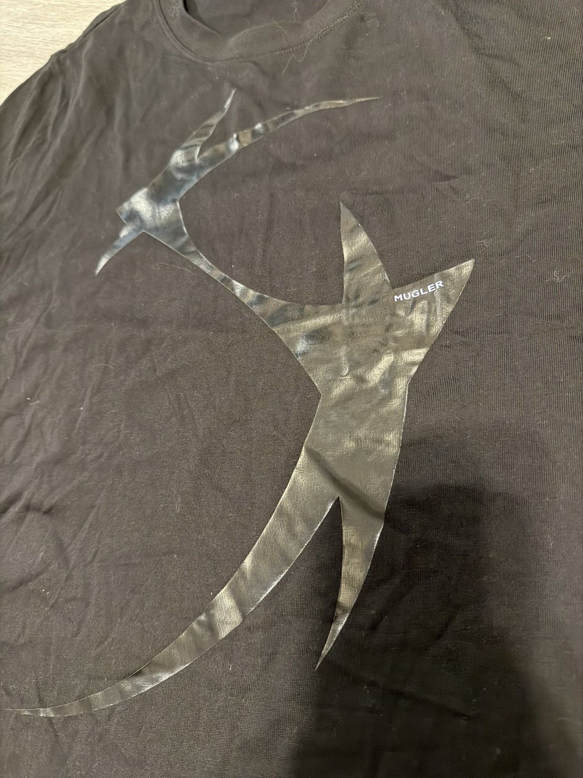H&M × Mugler Mugler H&M cropped T-Shirt Size US XXL / EU 58 / 5 - 2 Thumbnail