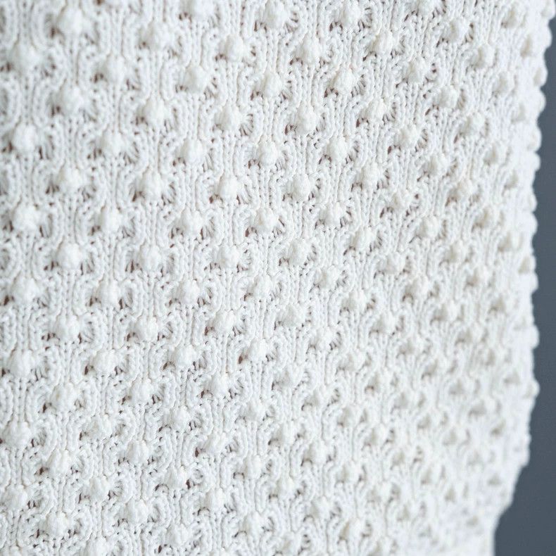 Other Issey Miyake White crocheted blouse Size XS / US 0-2 / IT 36-38 - 5 Thumbnail