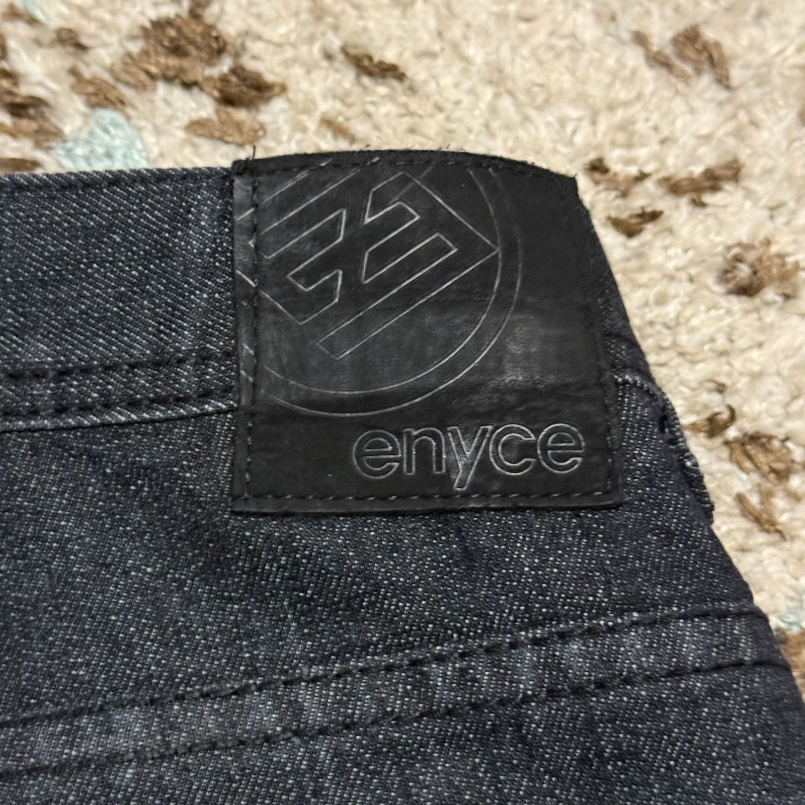 Enyce Vintage Enyce Baggy Jeans Size 40x32 Y2K Wide Leg Black Size US 40 / EU 56 - 4 Thumbnail
