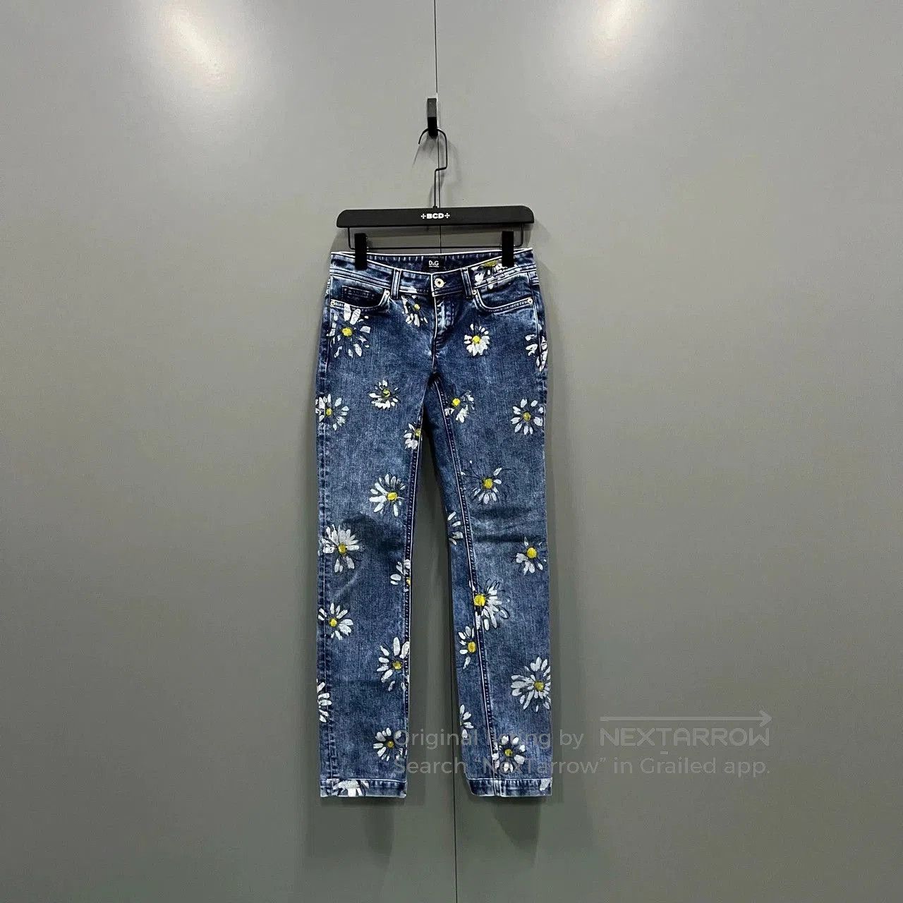 Dolce & Gabbana dolce gabbana floral print denim jeans. Size 26" / US 2 / IT 38 - 1 Thumbnail