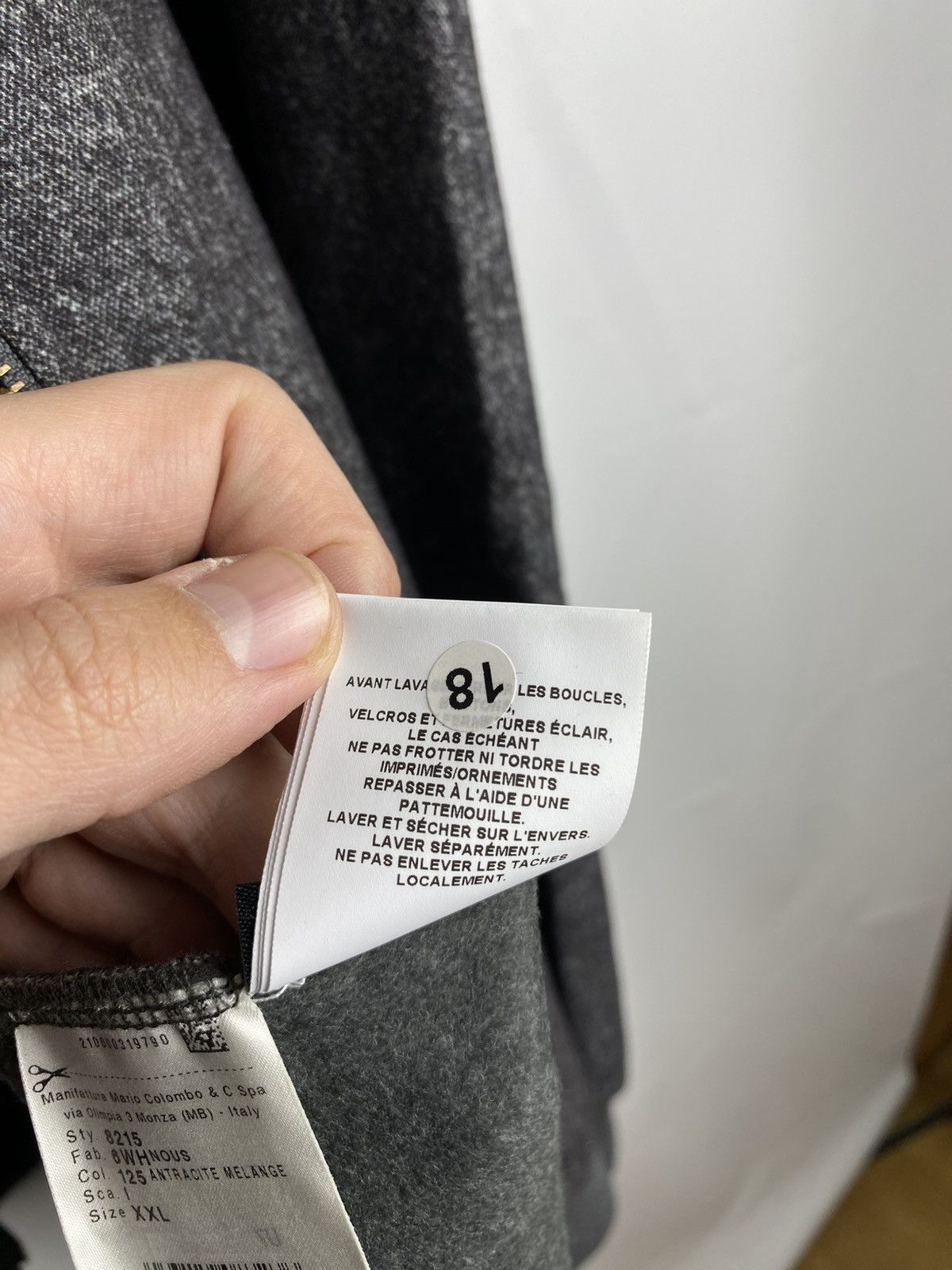 Colmar Colmar Originals Melange Bomber Zip Cotton Men size XXL Size US XXL / EU 58 / 5 - 13 Thumbnail