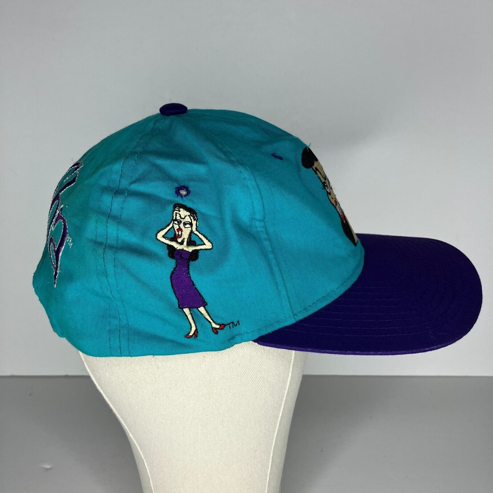American Needle Vintage 90s Natasha Bullwinkle Snapback American Needle Hat Size ONE SIZE - 4 Thumbnail