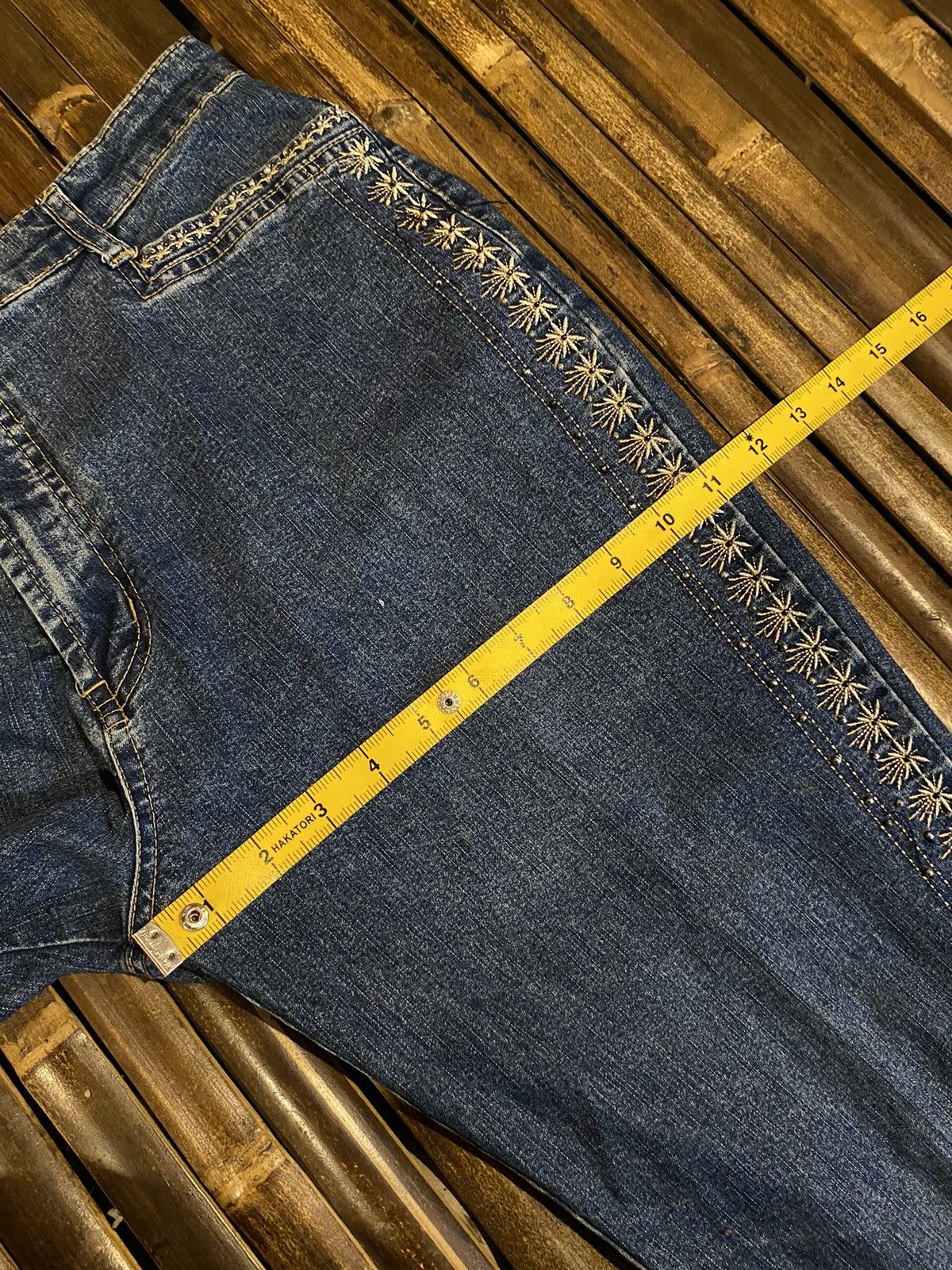 Japanese Brand SHY GER DENIM PANTS Size 30" / US 8 / IT 44 - 13 Thumbnail
