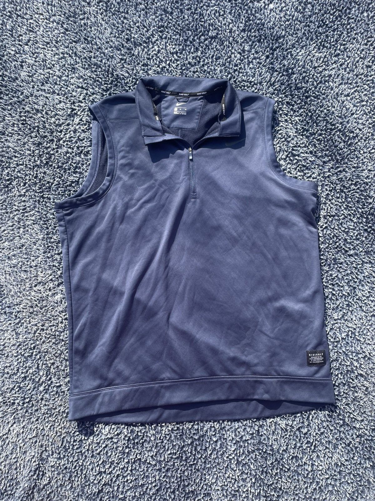Nike Nike Golf ZipUp Vest Size US XL / EU 56 / 4 - 5 Thumbnail