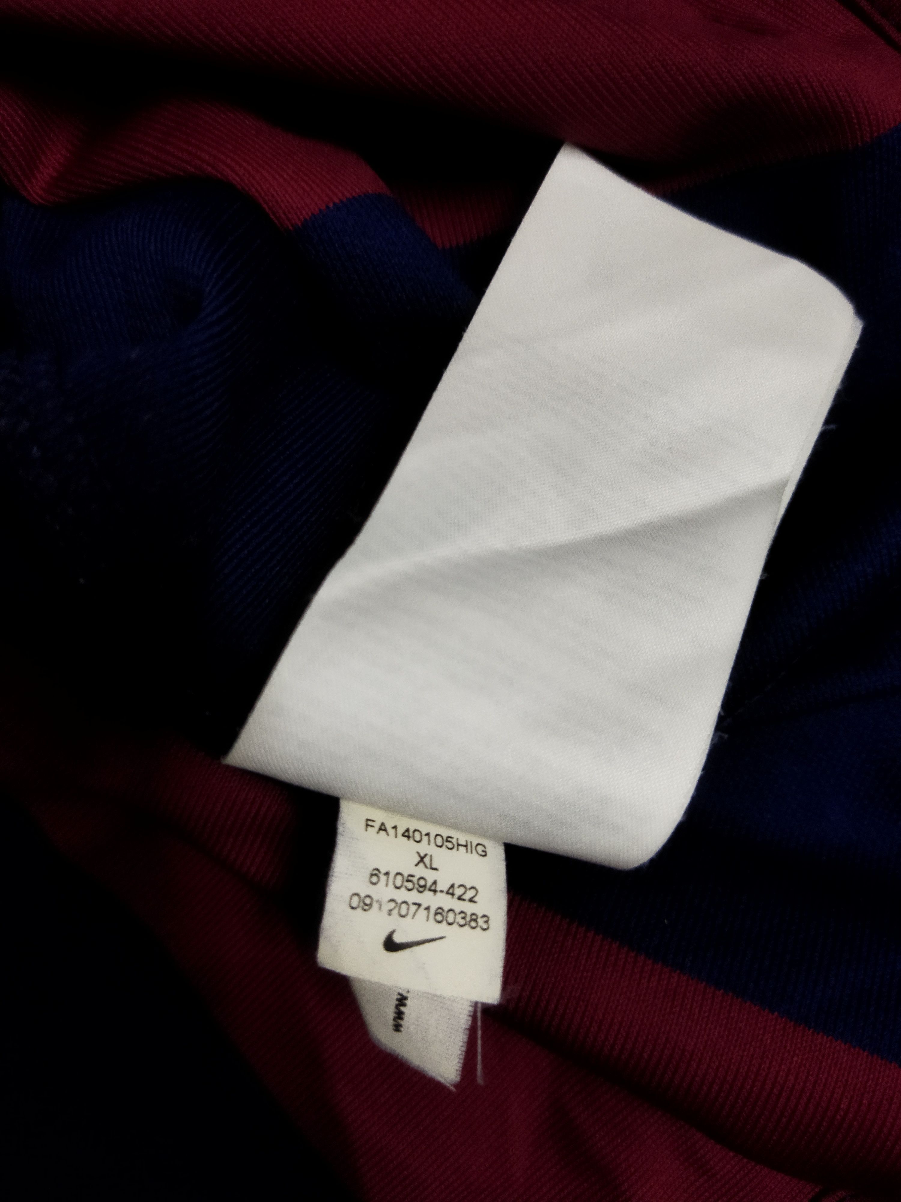 Nike 2014 Fc Barcelona Neymar Jr Jersey Size US XL / EU 56 / 4 - 8 Thumbnail