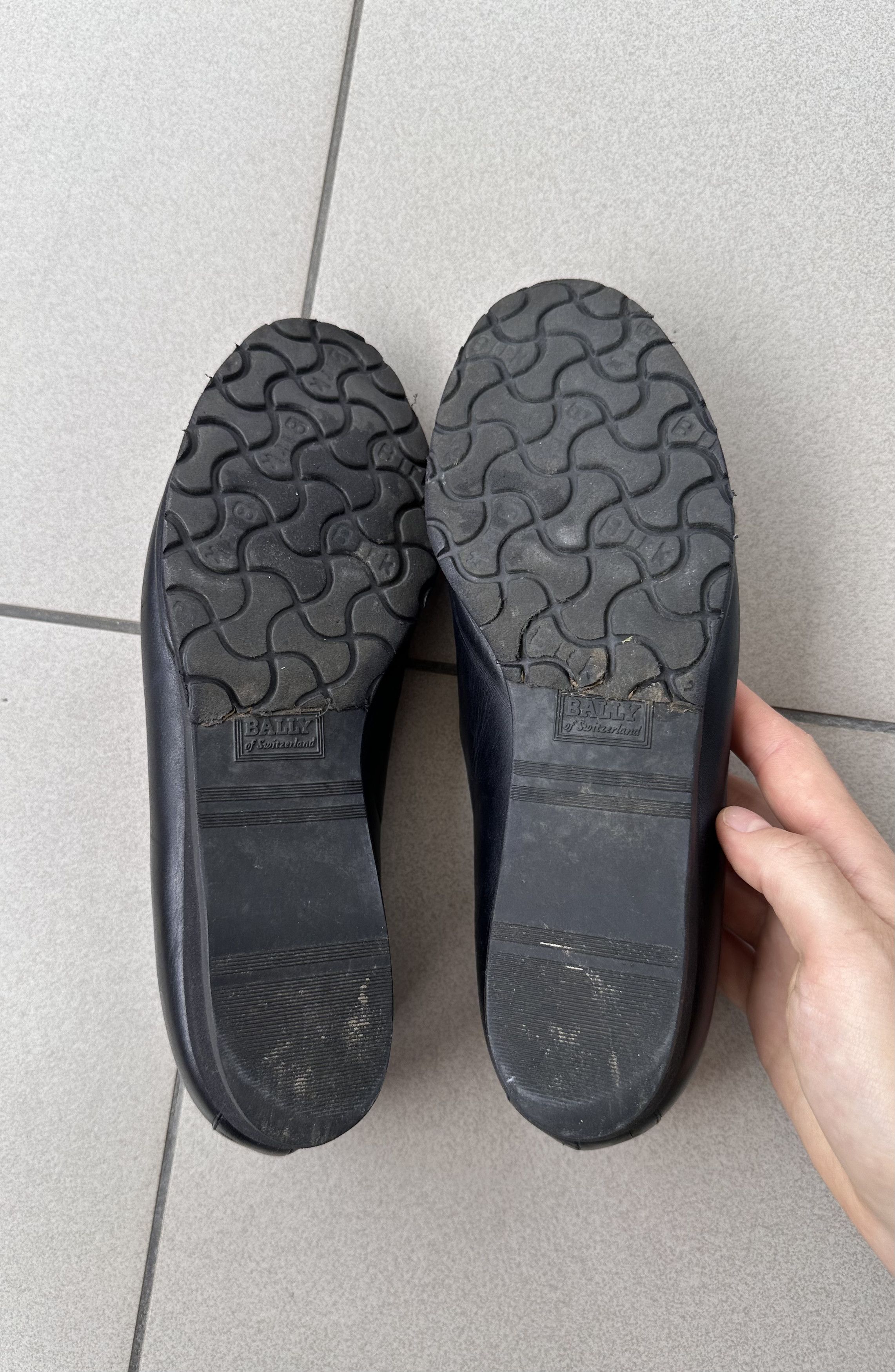 Bally Vintage Bally Italy leather flat shoes Size US 10 / IT 40 - 13 Thumbnail