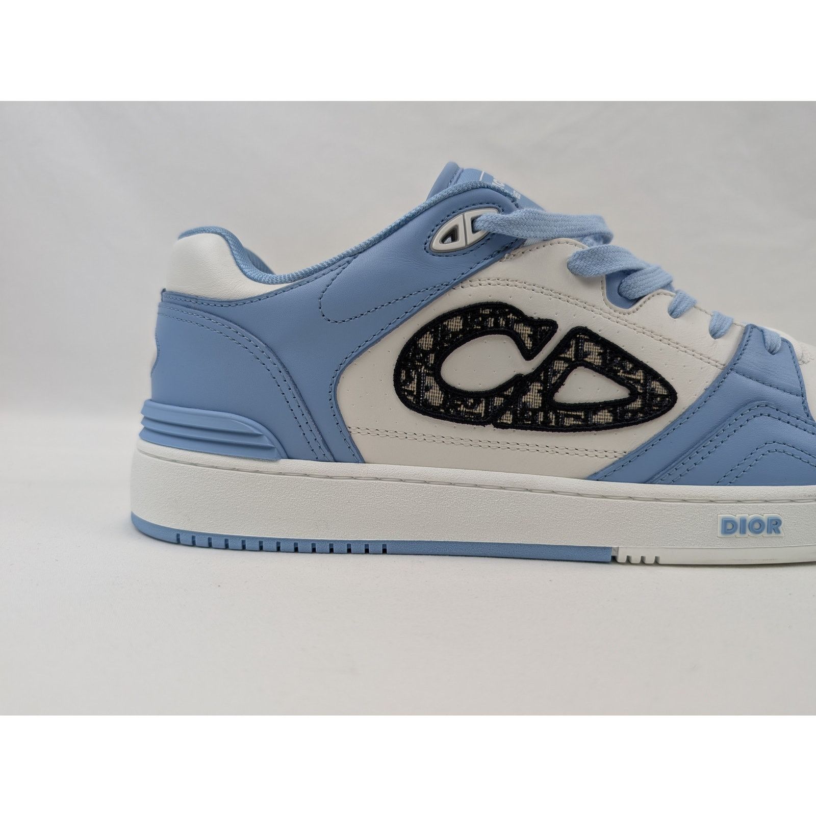 Dior o1rshd1 M-B57 LT Calf Sneakers in Light Blue Size US 12 / EU 45 - 3 Thumbnail