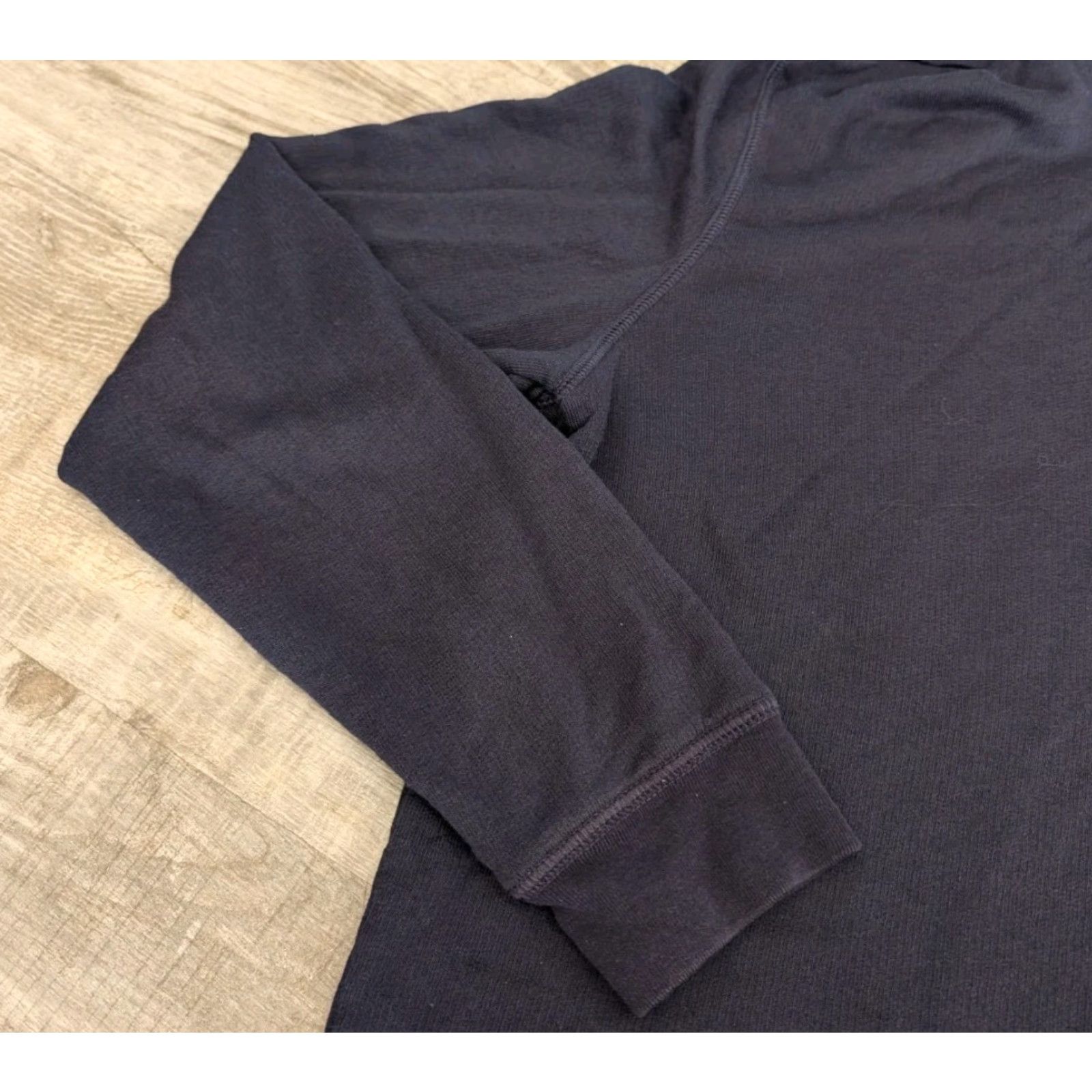 Ralph Lauren Ralph Lauren Denim & Supply Women’s Sz L Navy Blue Tie Front Cropped Hoodie Size L / US 10 / IT 46 - 4 Thumbnail