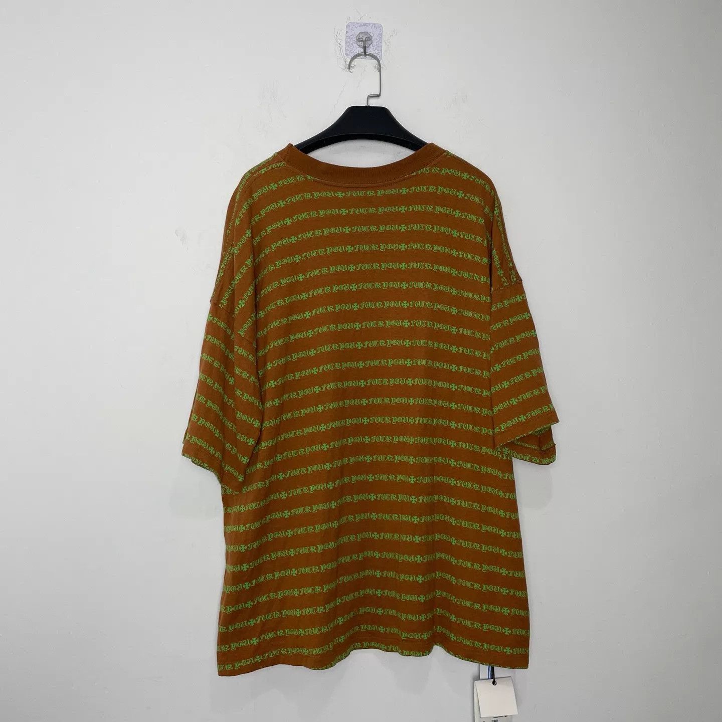 Chrome Hearts Chrome Hearts Brown Stripe Sword Embroidery L Tee Size US L / EU 52-54 / 3 - 2 Thumbnail