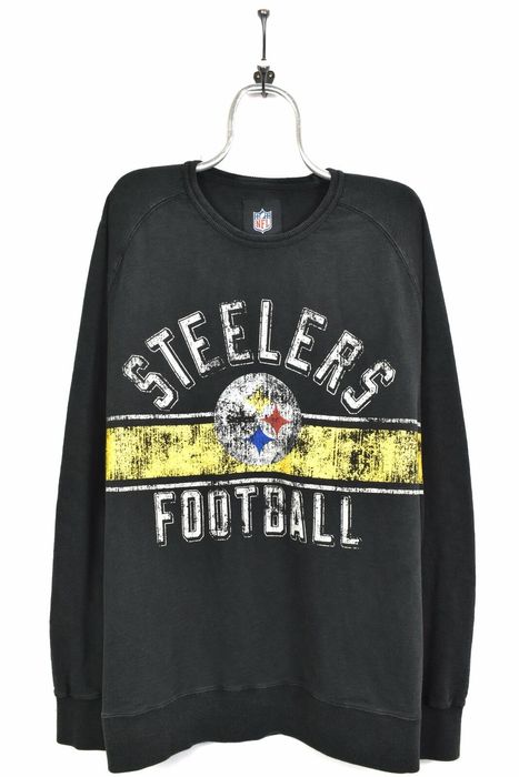 Modern Pittsburgh Steelers hoodie, NFL black graphic sweatshirt - AU XXL