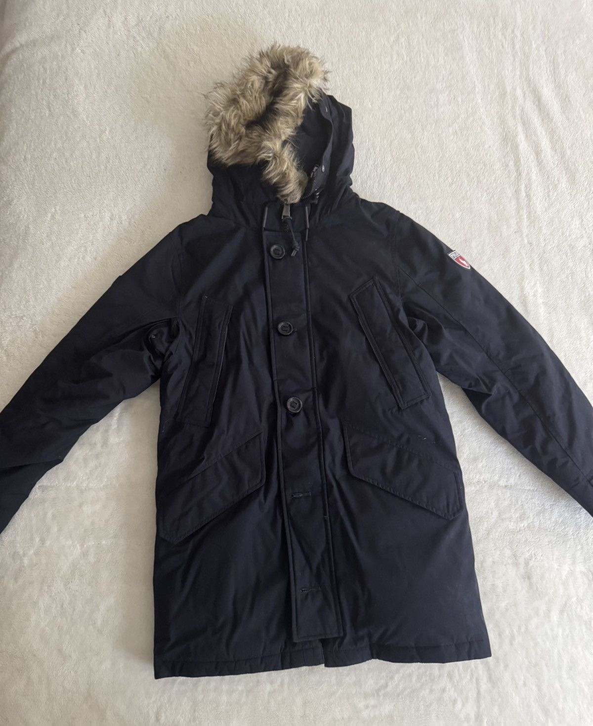 Polo Ralph Lauren Polo Ralph Lauren Faux-Fur-Trim Down Hooded Coat Size US XS / EU 42 / 0 - 2 Thumbnail