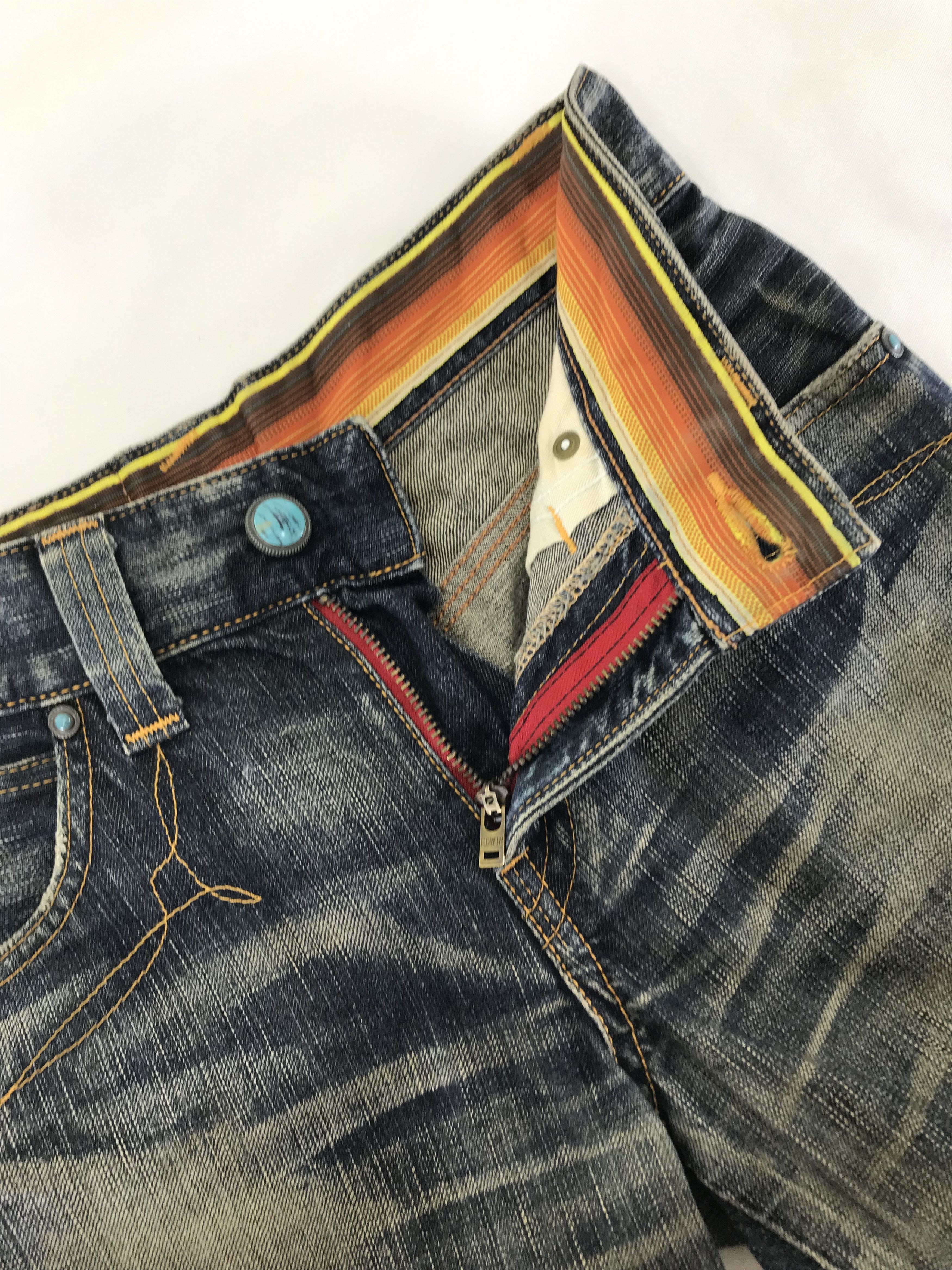 Edwin Vintage Edwin 503 Rusty Washed Flare Jeans Size 27" / US 4 / IT 40 - 9 Thumbnail
