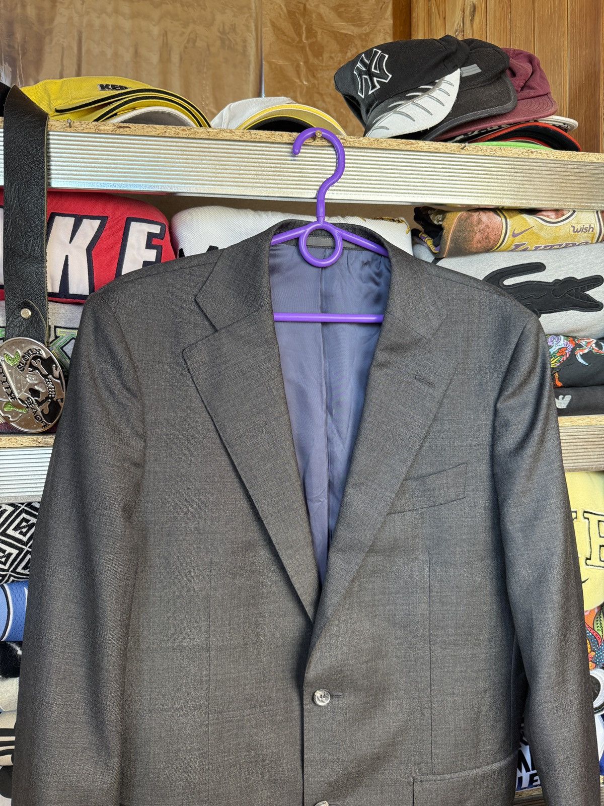 Suitsupply Men Suitsupply Blazer Pure Wool S110 Blue US32 Size 40L - 3 Thumbnail