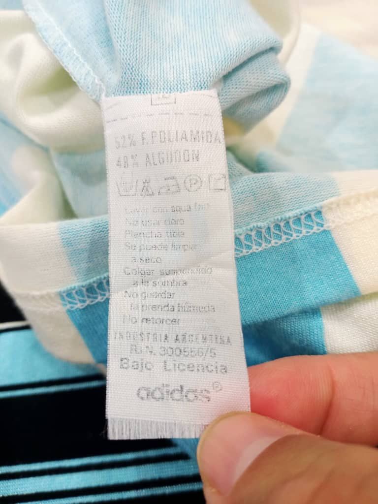 Adidas ❤️‍🔥 Private Collection Argentina 94 Home WorldCup USA Rare Size US L / EU 52-54 / 3 - 8 Thumbnail