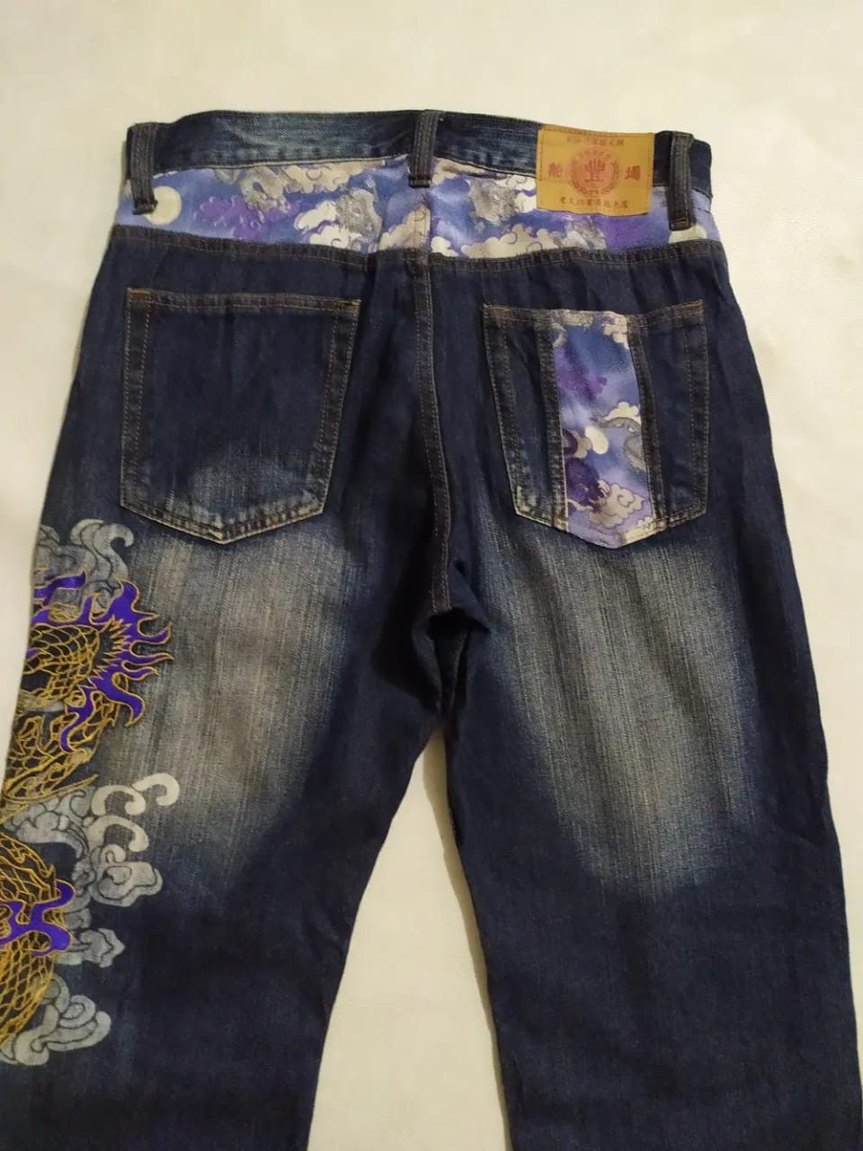 Japanese Brand Japanese Embroidery Dragon Denim Size US 30 / EU 46 - 7 Thumbnail