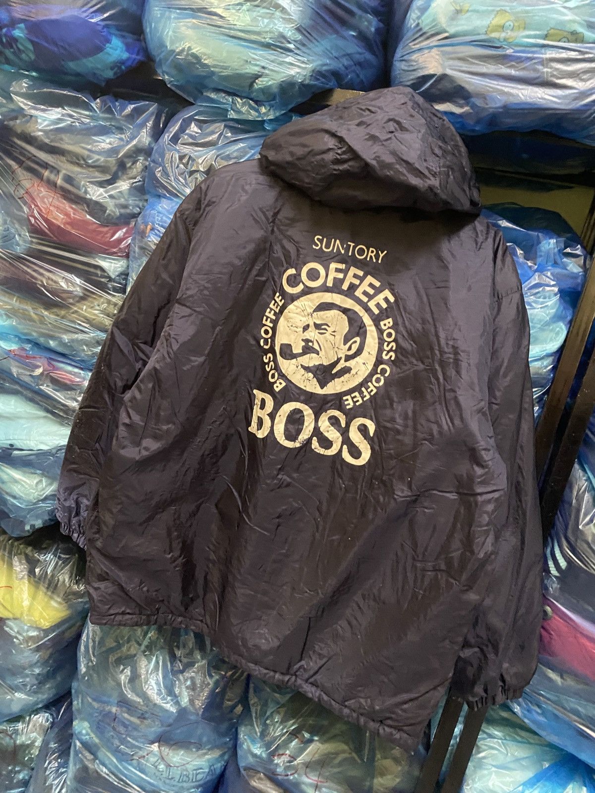 Other VINTAGE SUNTORY COFFEE BOSS WINDBREAKER Size US M / EU 48-50 / 2 - 6 Thumbnail
