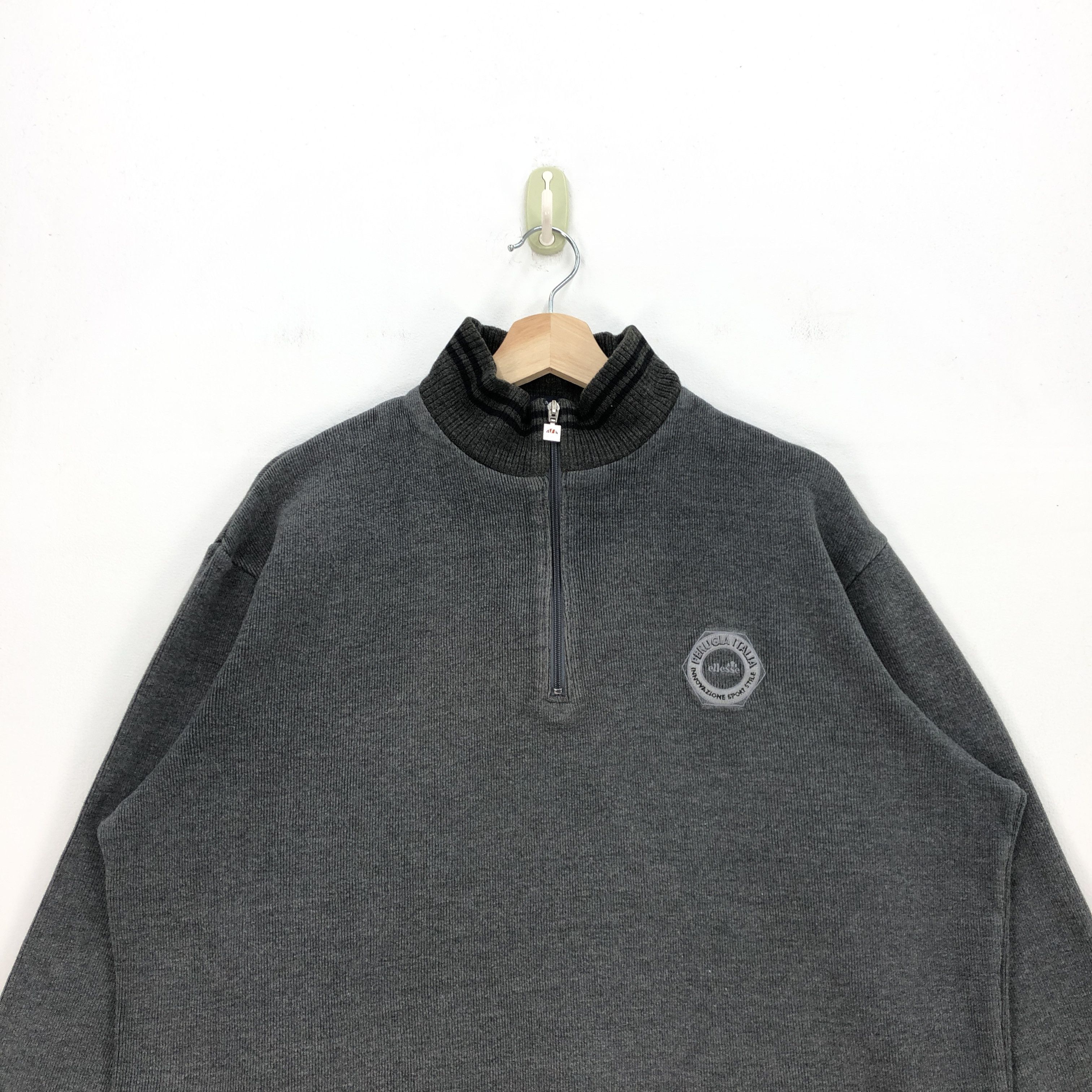 Ellesse × Vintage Vintage Ellesse Sweater Ellesse Sweatshirt Ellesse Jumper Size US XL / EU 56 / 4 - 2 Thumbnail