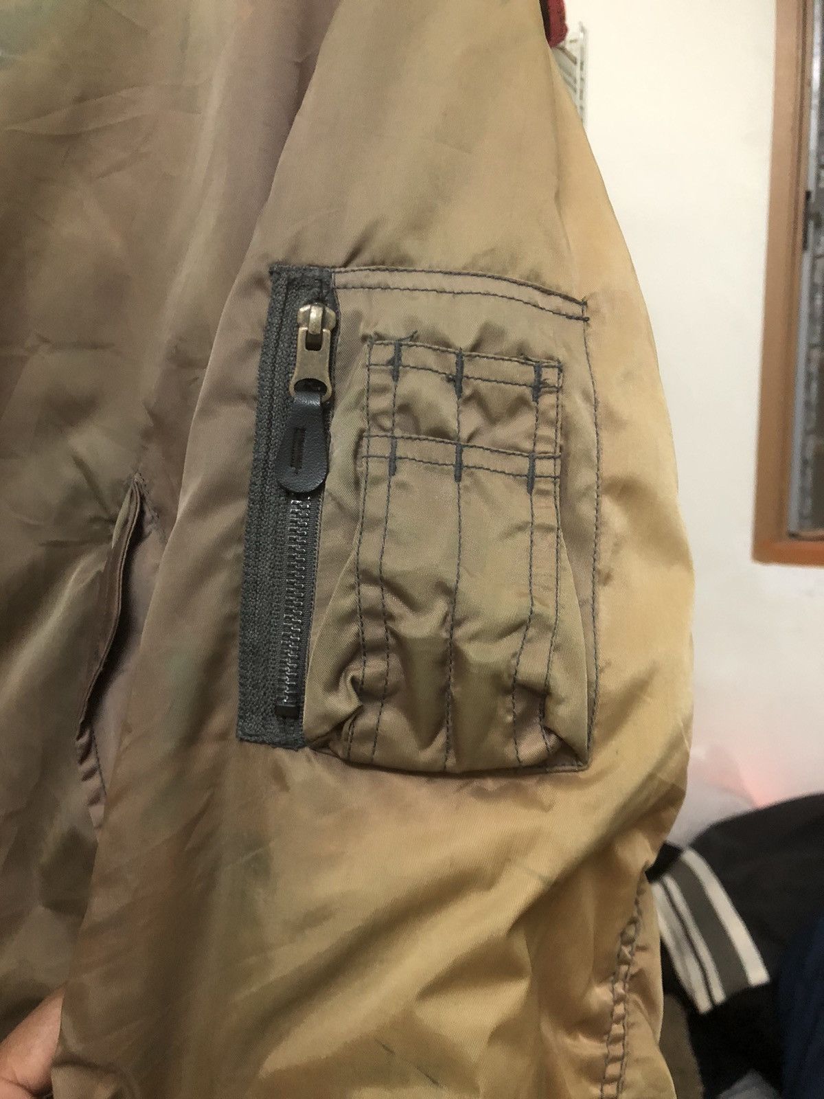 Japanese Brand × Vintage Flying men Bomber jacket MA-1 Size US M / EU 48-50 / 2 - 7 Thumbnail