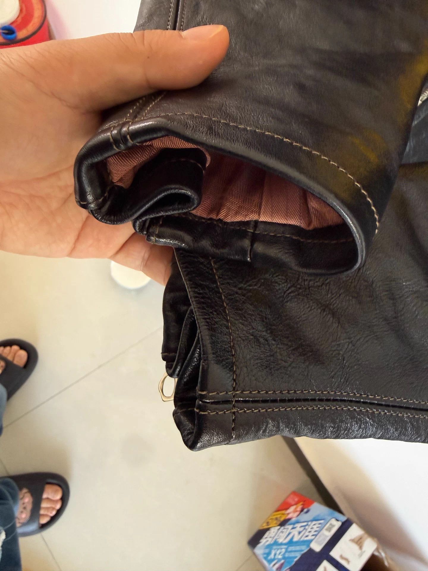 The Real McCoy's Real McCoy's beck666 J100 tea-dyed horsehide 36 tags rare Size US S / EU 44-46 / 1 - 4 Thumbnail