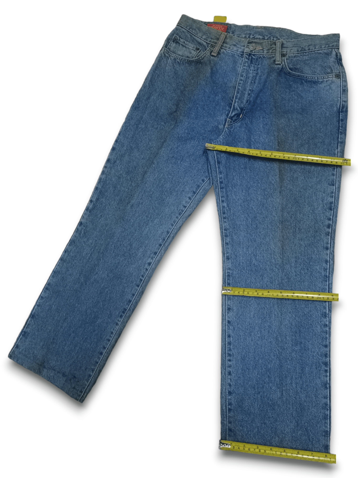Edwin Vintage Edwin 1962 US Classic Grunge Style Baggy Jeans 31x26 Size US 31 - 14 Thumbnail