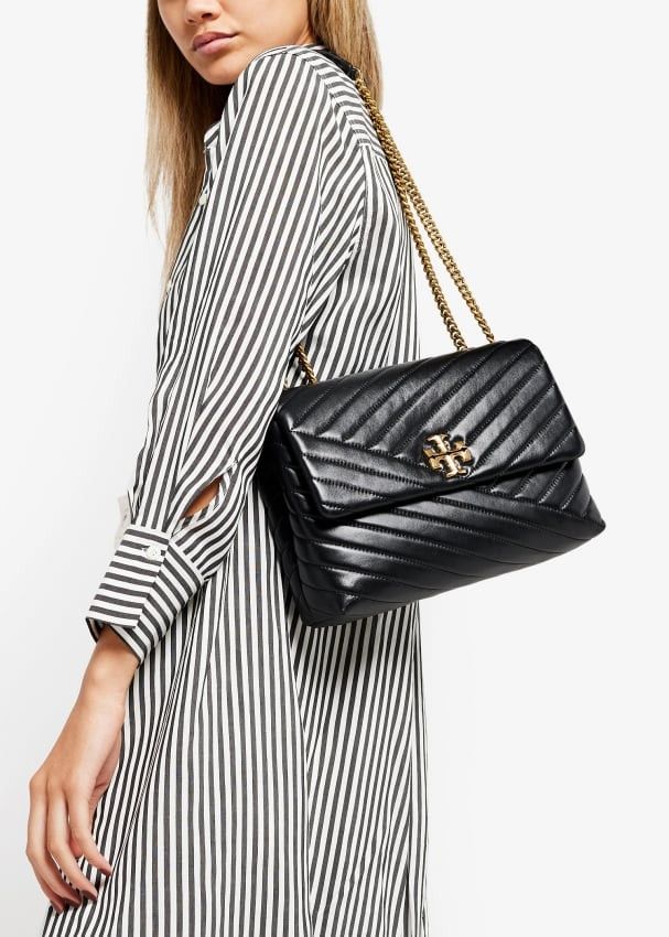Tory Burch o1s22i1n1024 Size: OS / Large Kira Shoulder Bag in Black Size ONE SIZE - 2 Thumbnail
