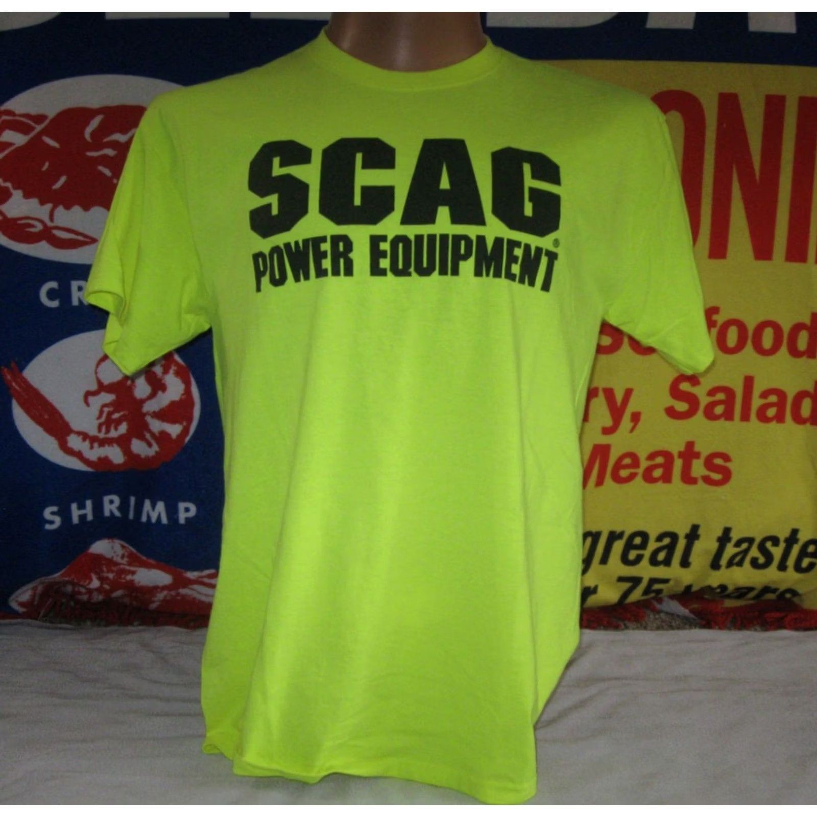 Gildan SCAG POWER EQUIPMENT Shirt Mens Large Lawn Mowers Tool SOHAR'S MACEDONIA OHIO Size US L / EU 52-54 / 3 - 2 Thumbnail