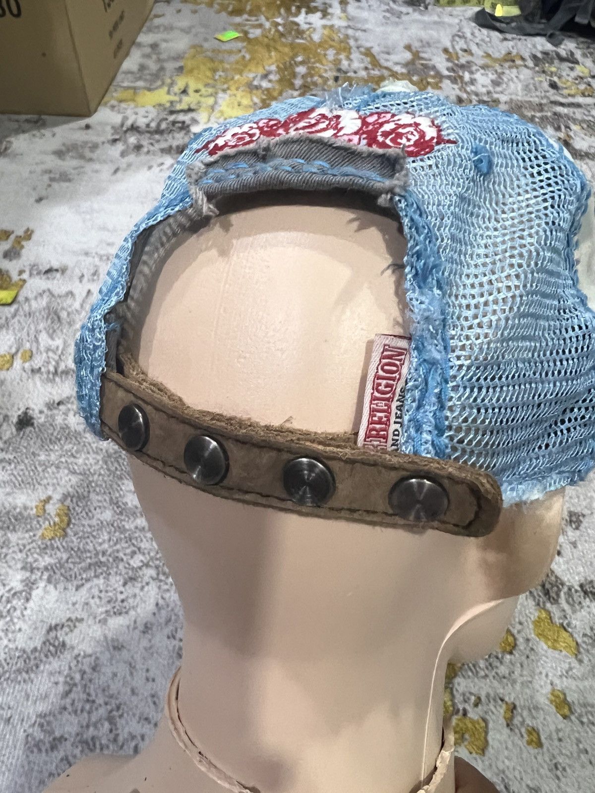 True Religion Vintage True Religion Hat Distressed - Very Style Size ONE SIZE - 8 Thumbnail