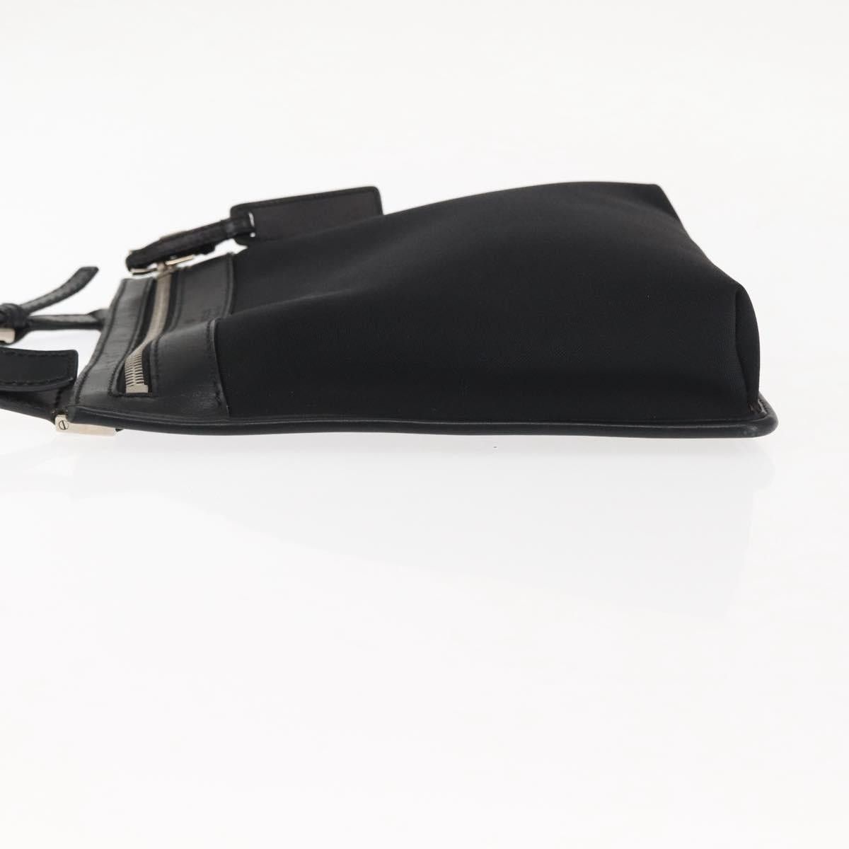 Gucci GUCCI Shoulder Bag Canvas Leather Black Size ONE SIZE - 5 Thumbnail